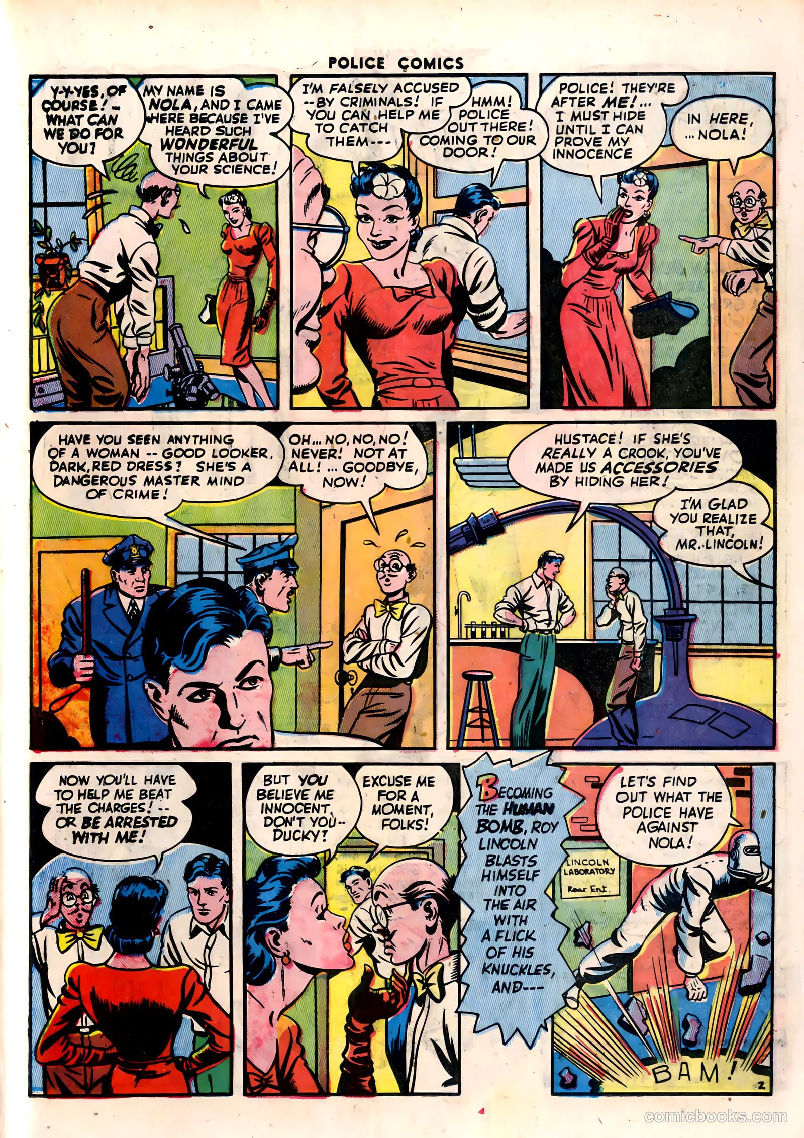 Police Comics #29 (1944) — page 43 of 60