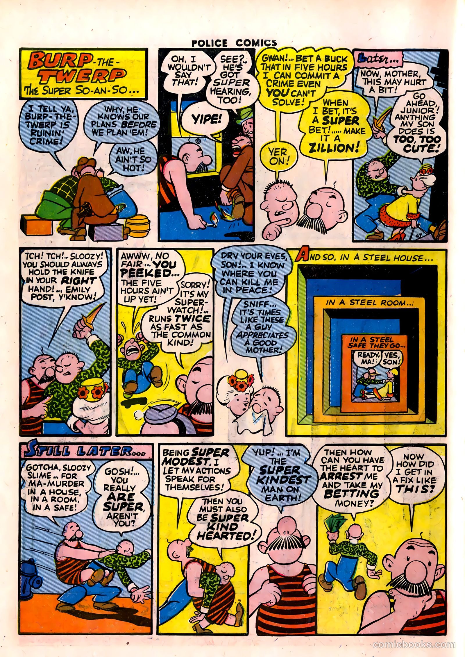 Police Comics #29 (1944) — page 50 of 60