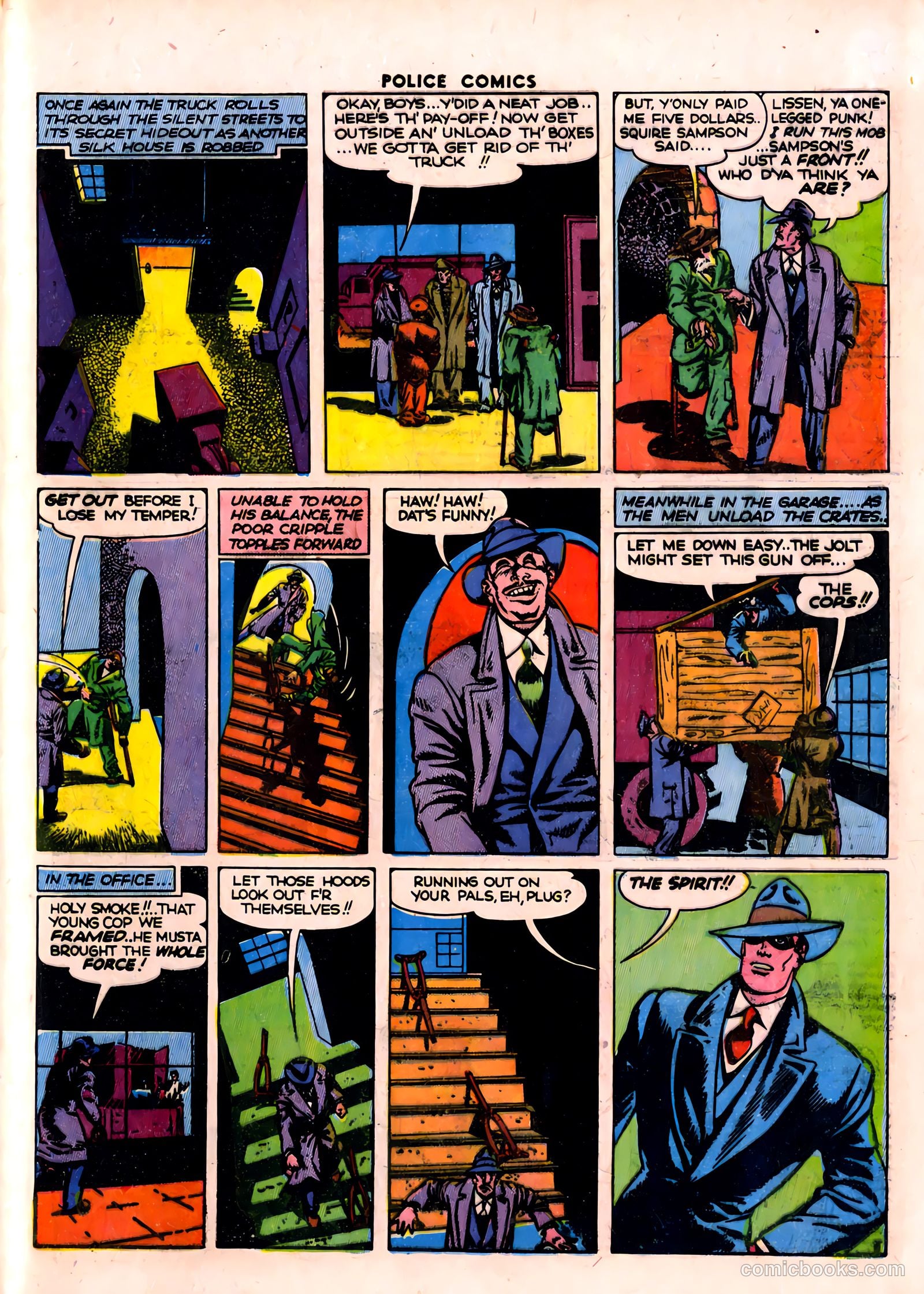 Police Comics #29 (1944) — page 55 of 60