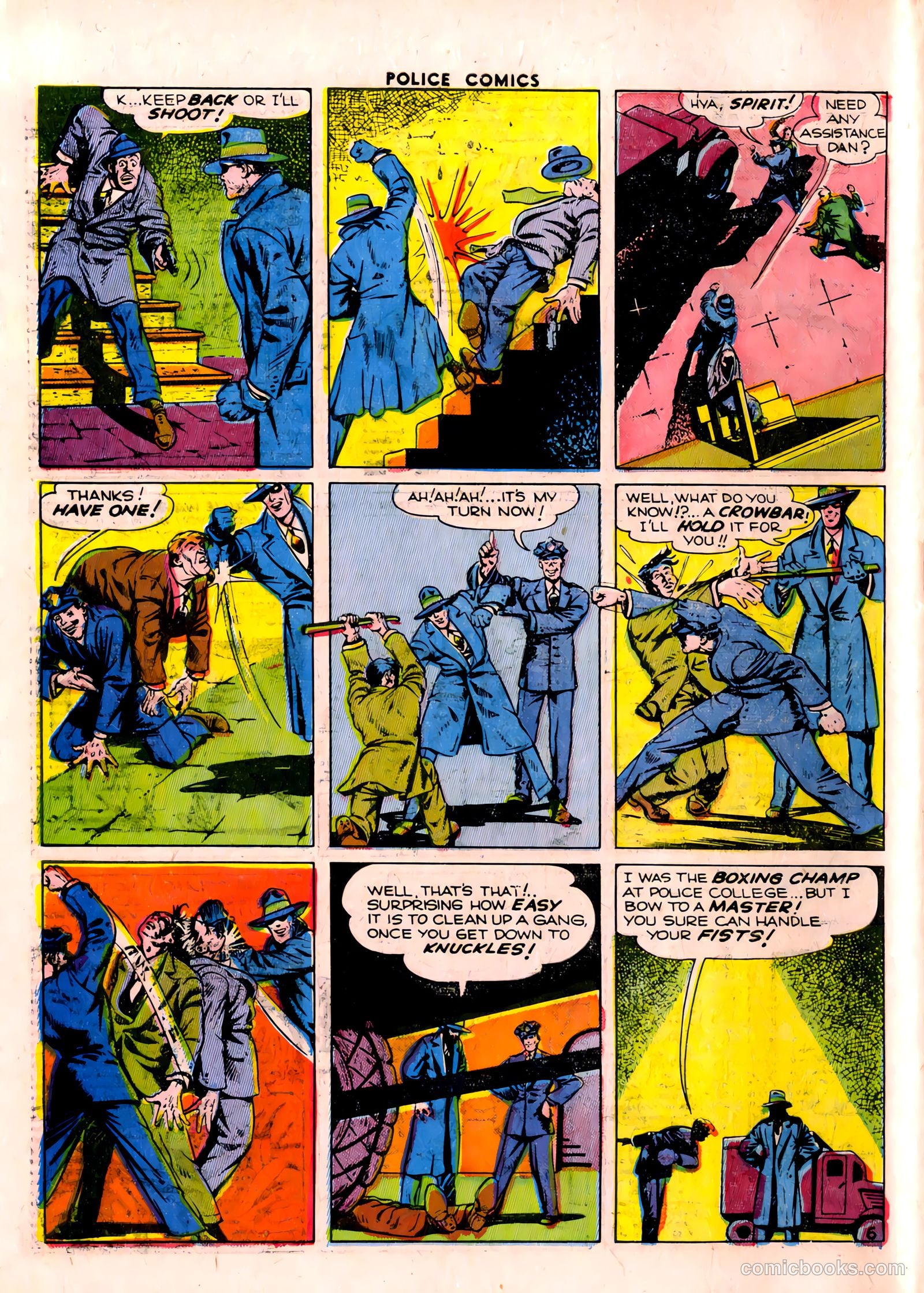 Police Comics #29 (1944) — page 56 of 60