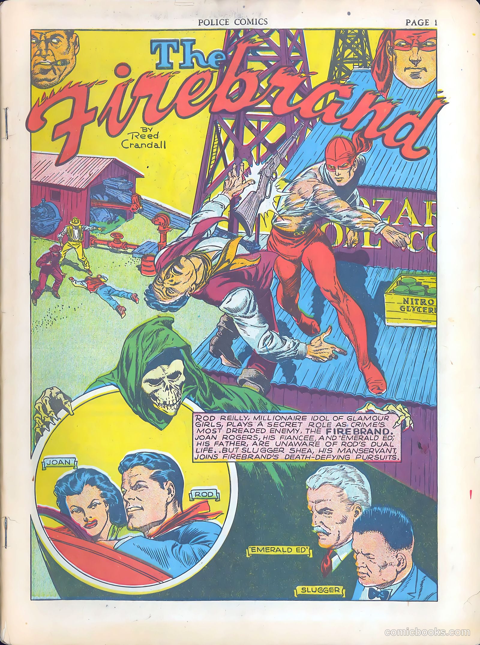 Police Comics #3 (1941) — page 3 of 68