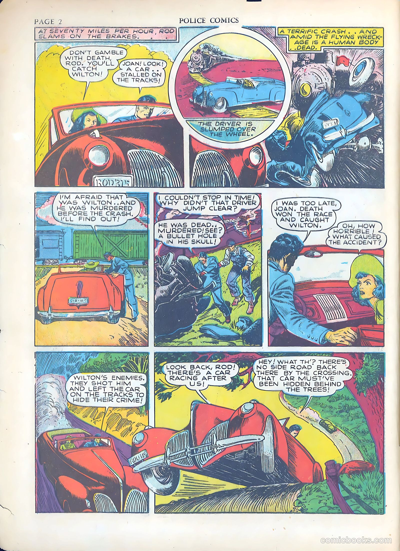 Police Comics #3 (1941) — page 4 of 68