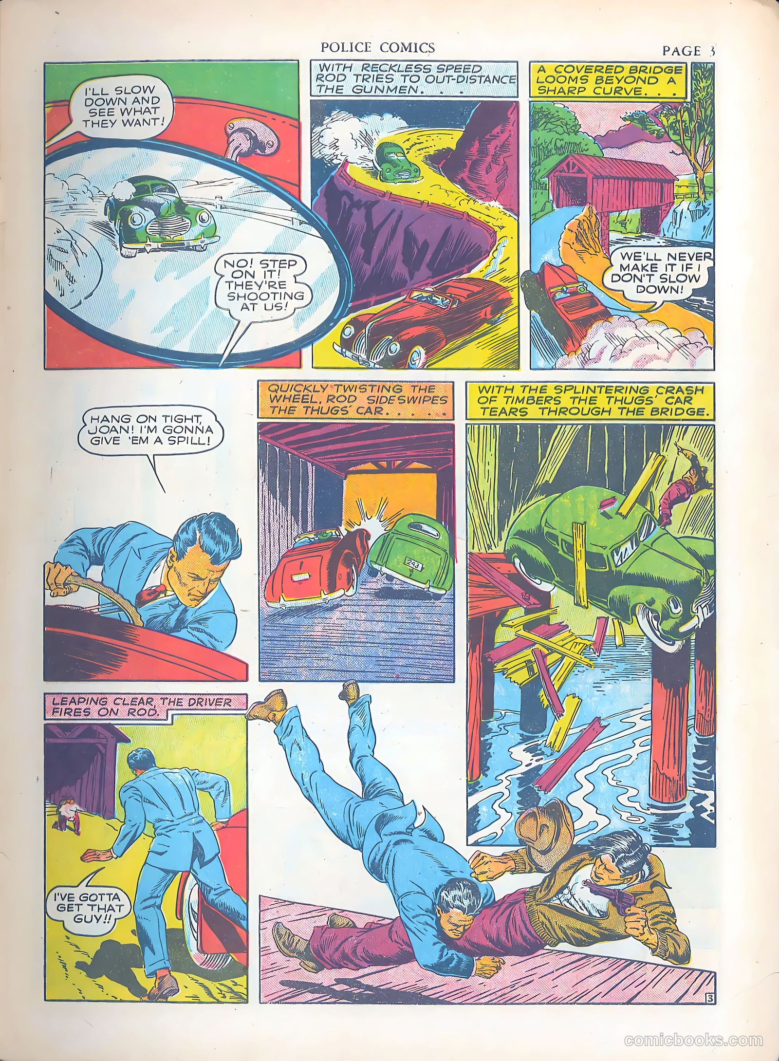Police Comics #3 (1941) — page 5 of 68