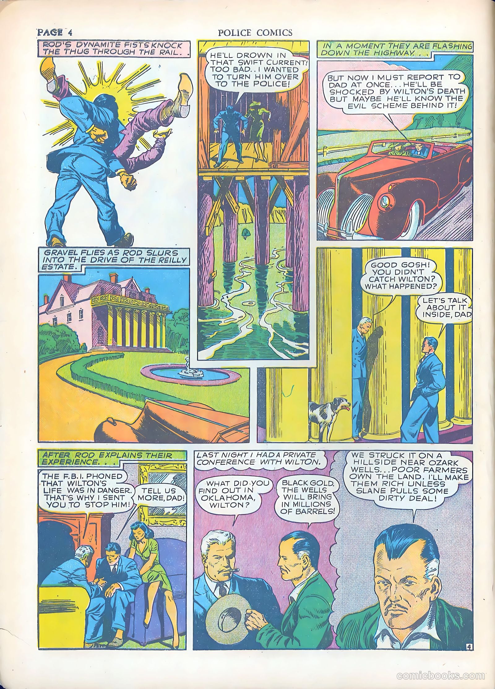 Police Comics #3 (1941) — page 6 of 68
