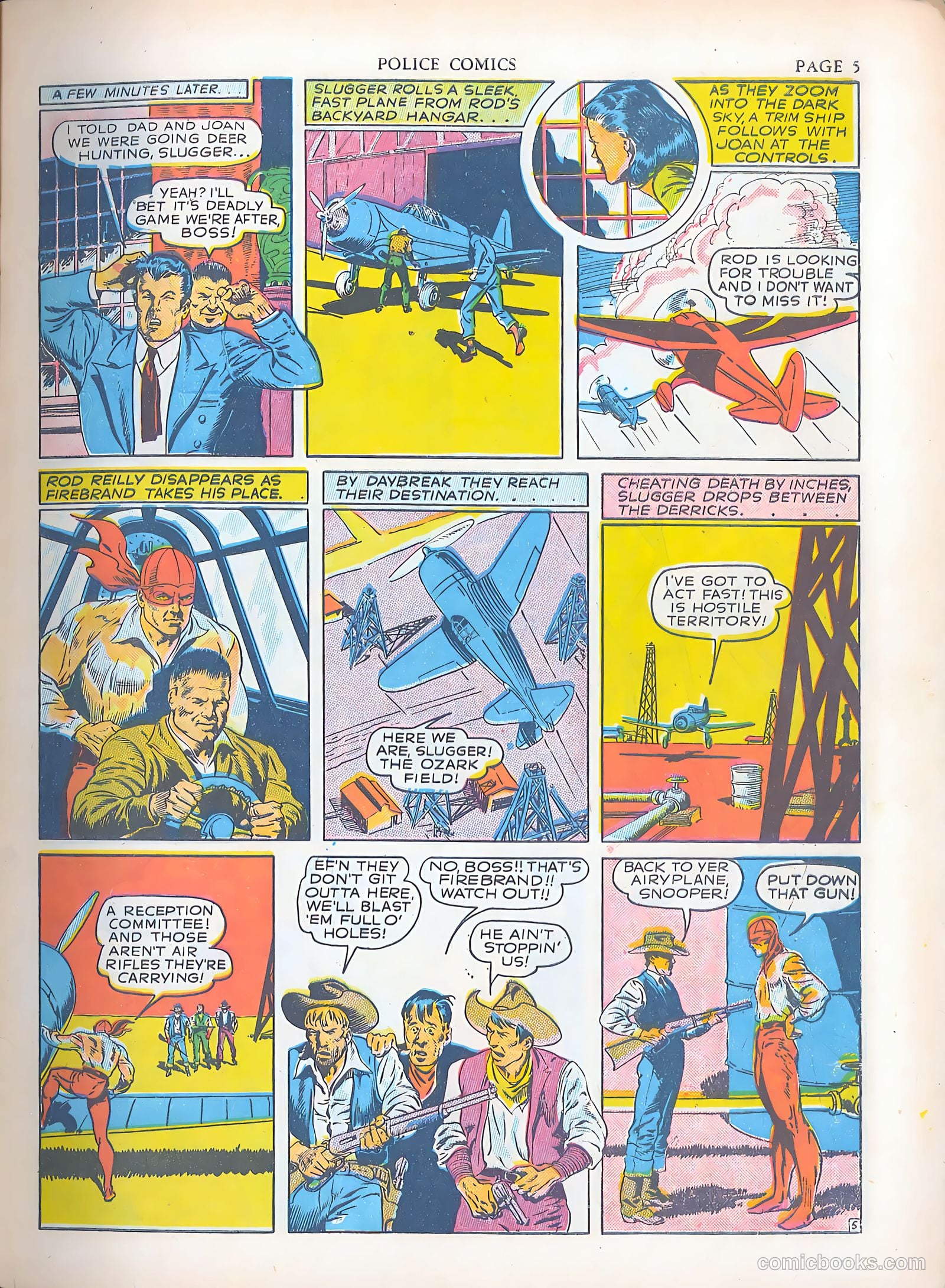Police Comics #3 (1941) — page 7 of 68