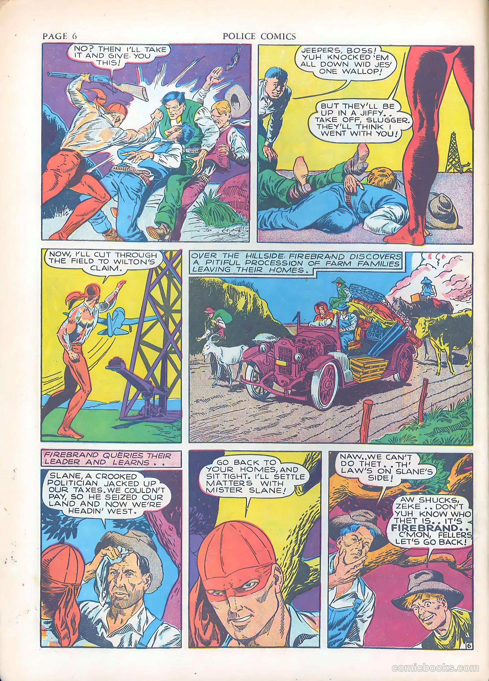 Police Comics #3 (1941) — page 8 of 68