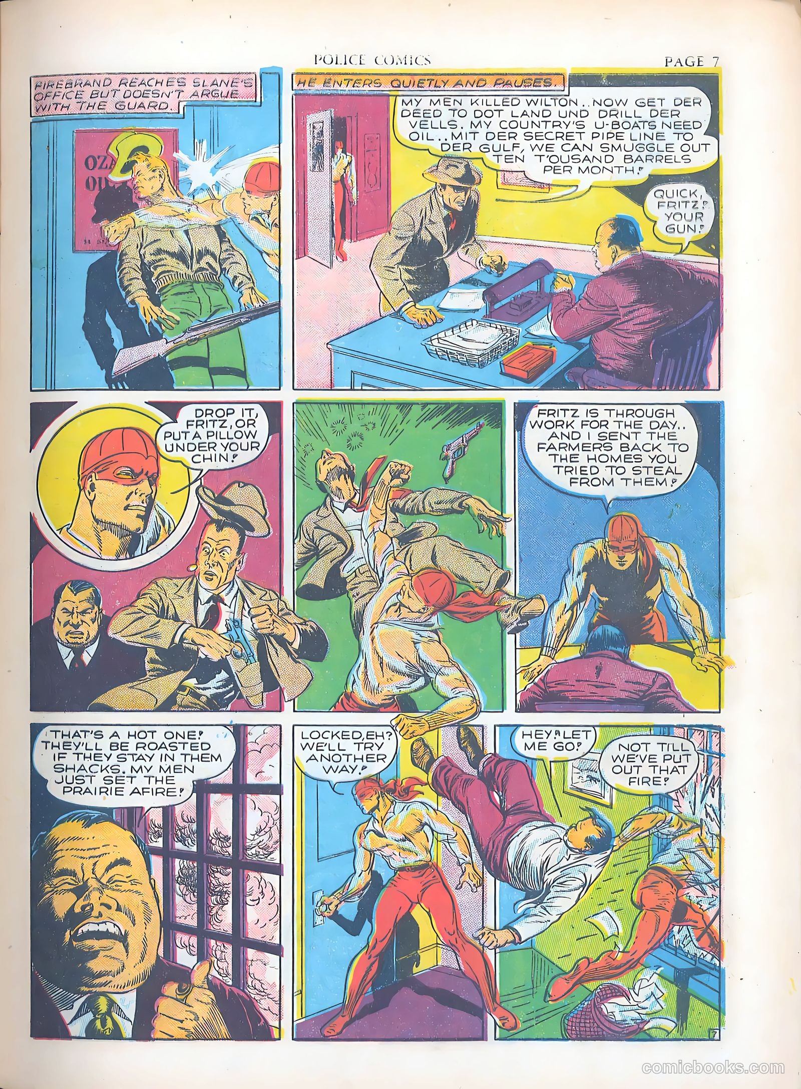 Police Comics #3 (1941) — page 9 of 68