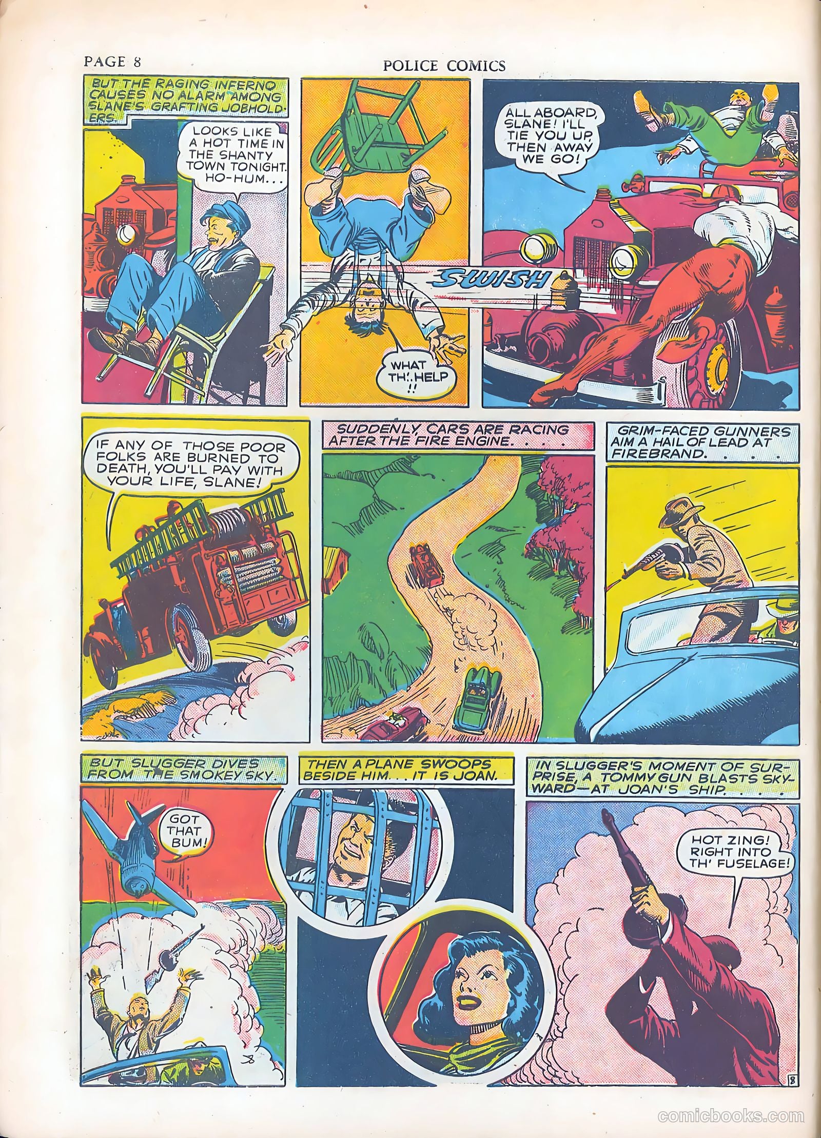 Police Comics #3 (1941) — page 10 of 68
