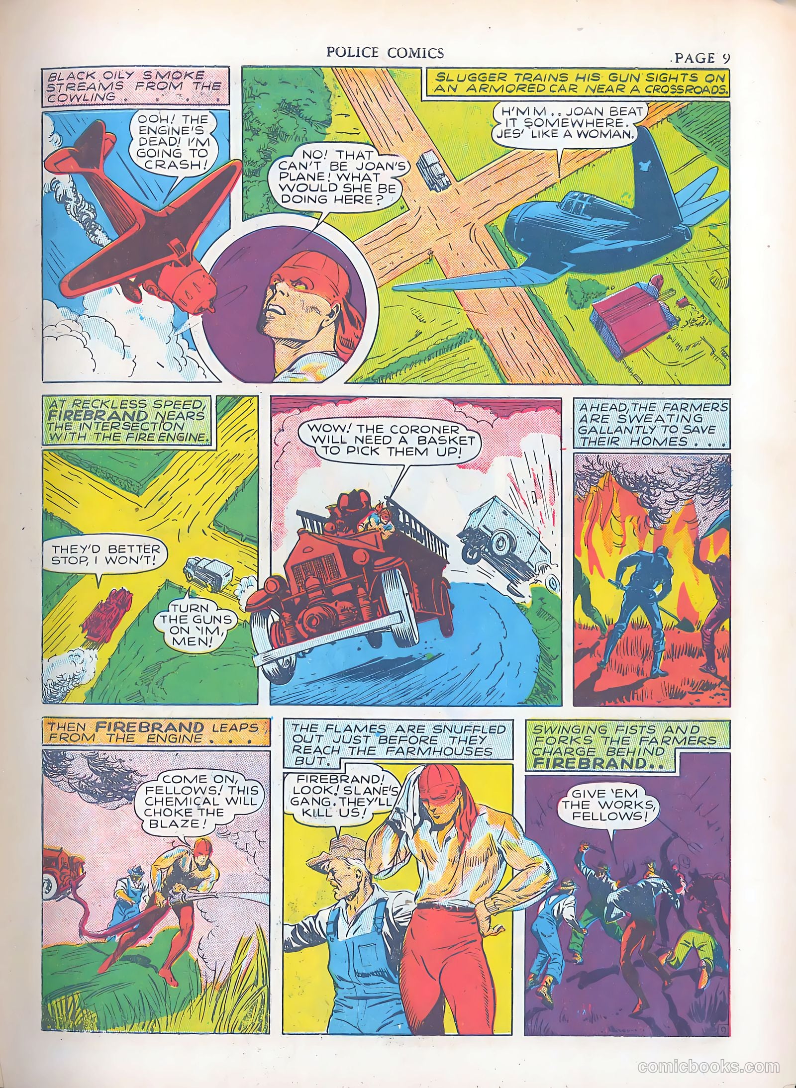 Police Comics #3 (1941) — page 11 of 68