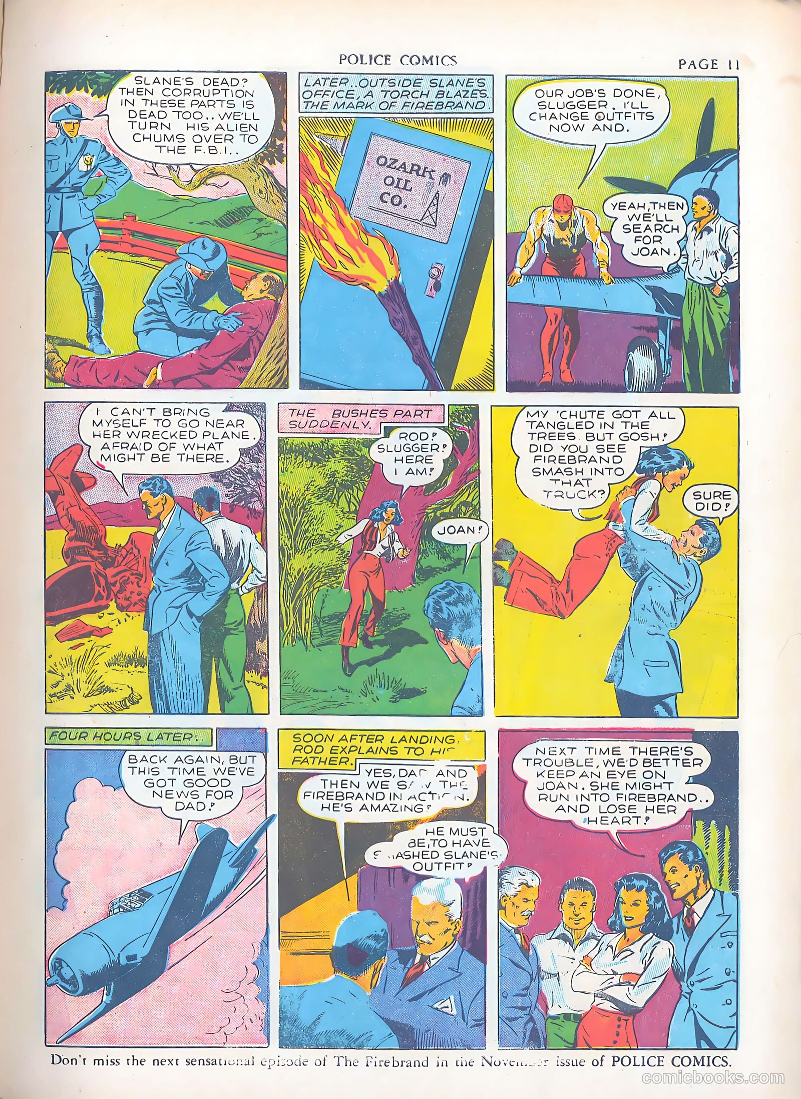 Police Comics #3 (1941) — page 13 of 68