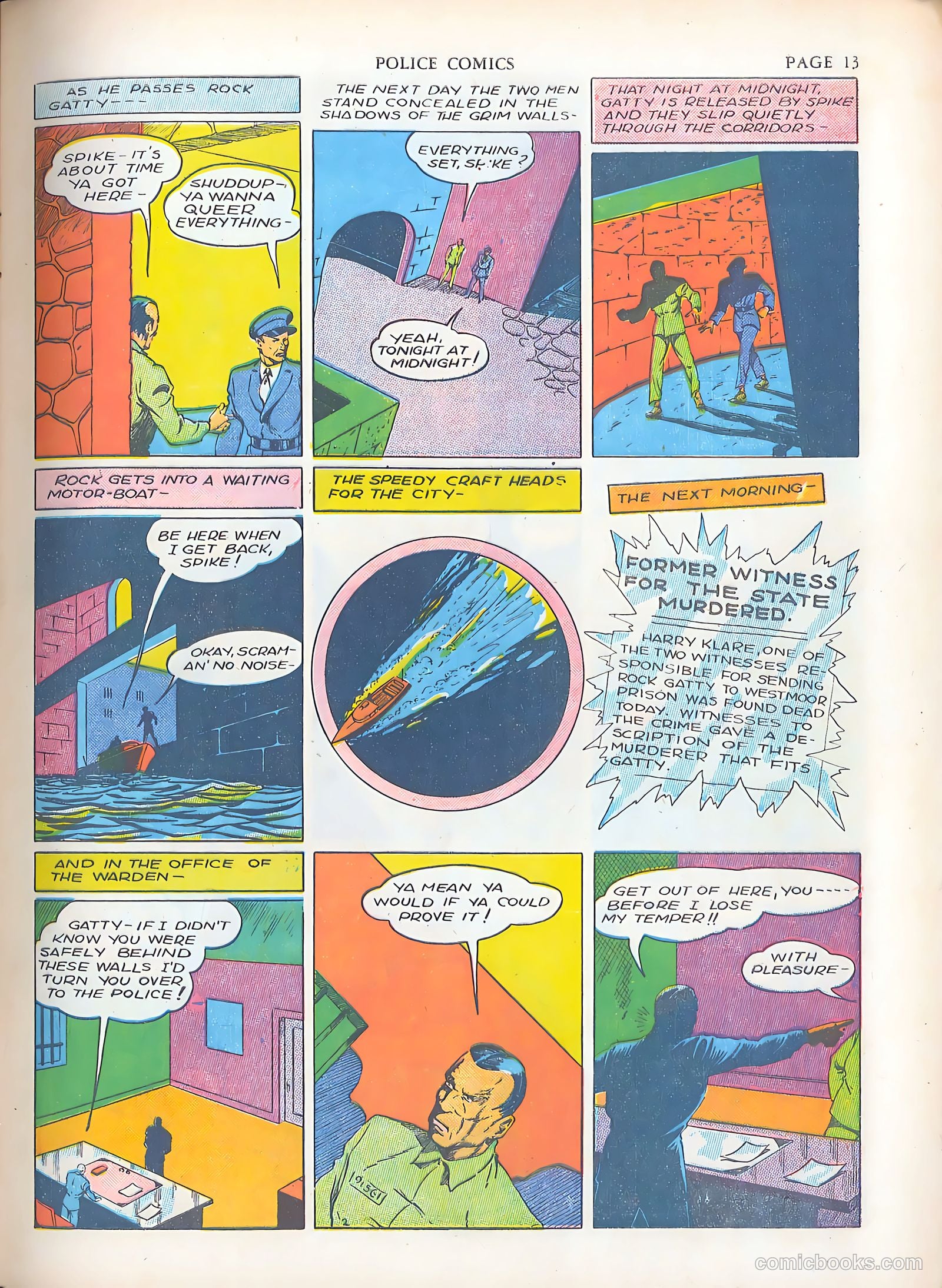 Police Comics #3 (1941) — page 15 of 68