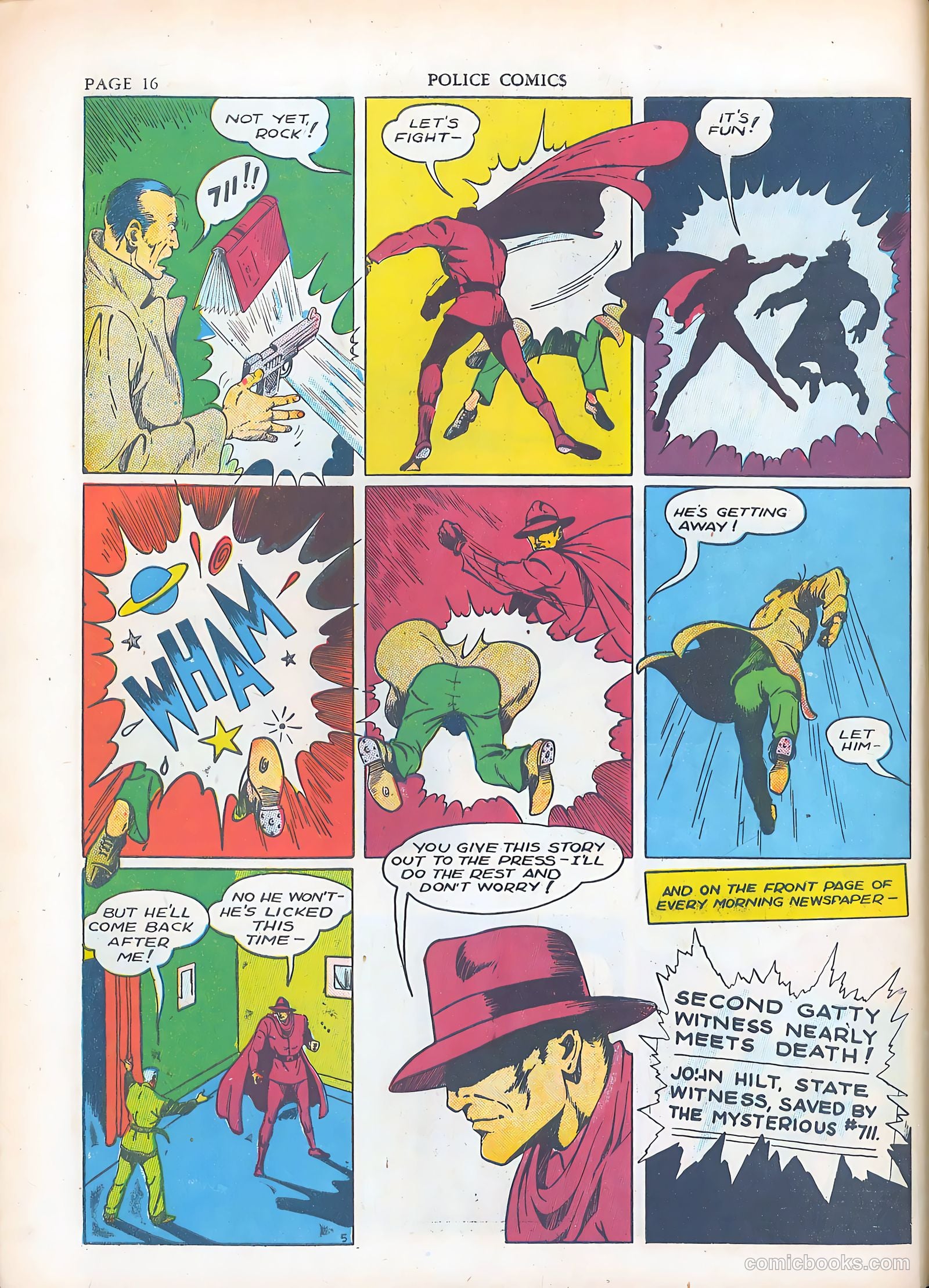 Police Comics #3 (1941) — page 18 of 68