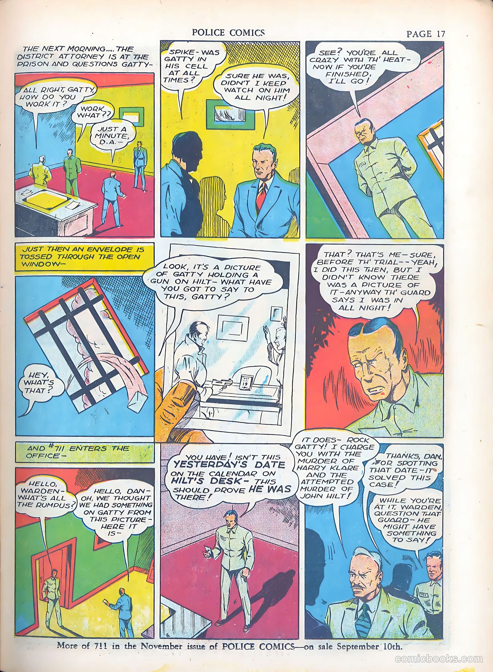 Police Comics #3 (1941) — page 19 of 68