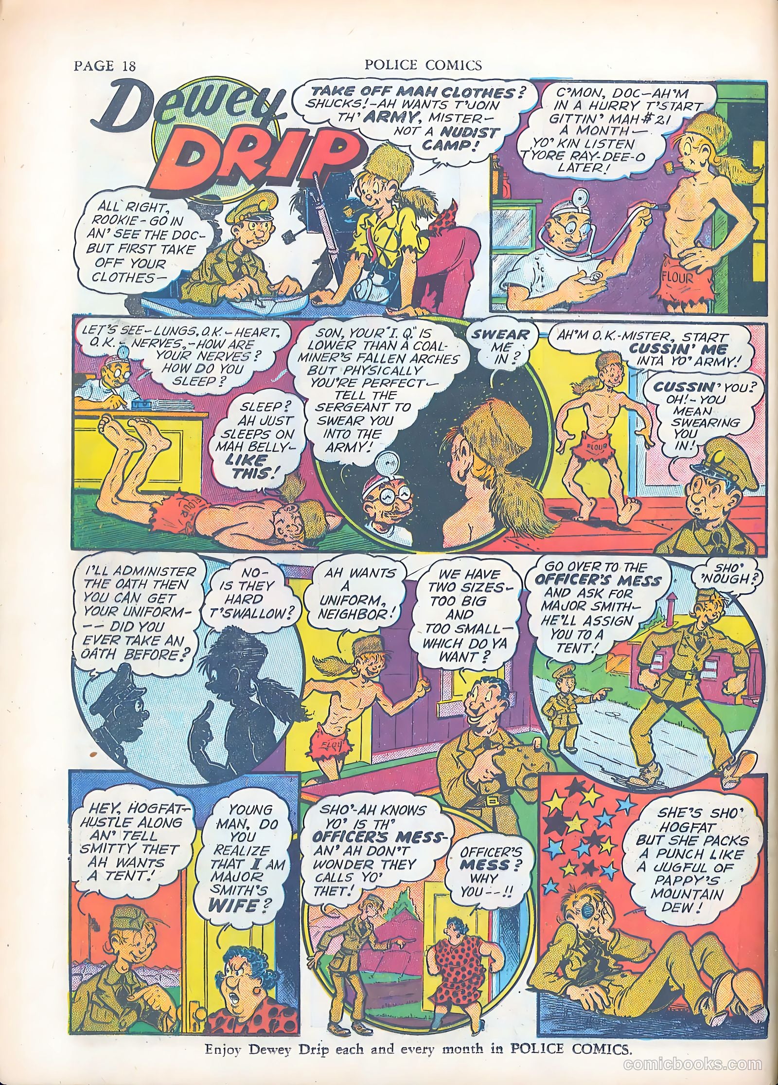 Police Comics #3 (1941) — page 20 of 68