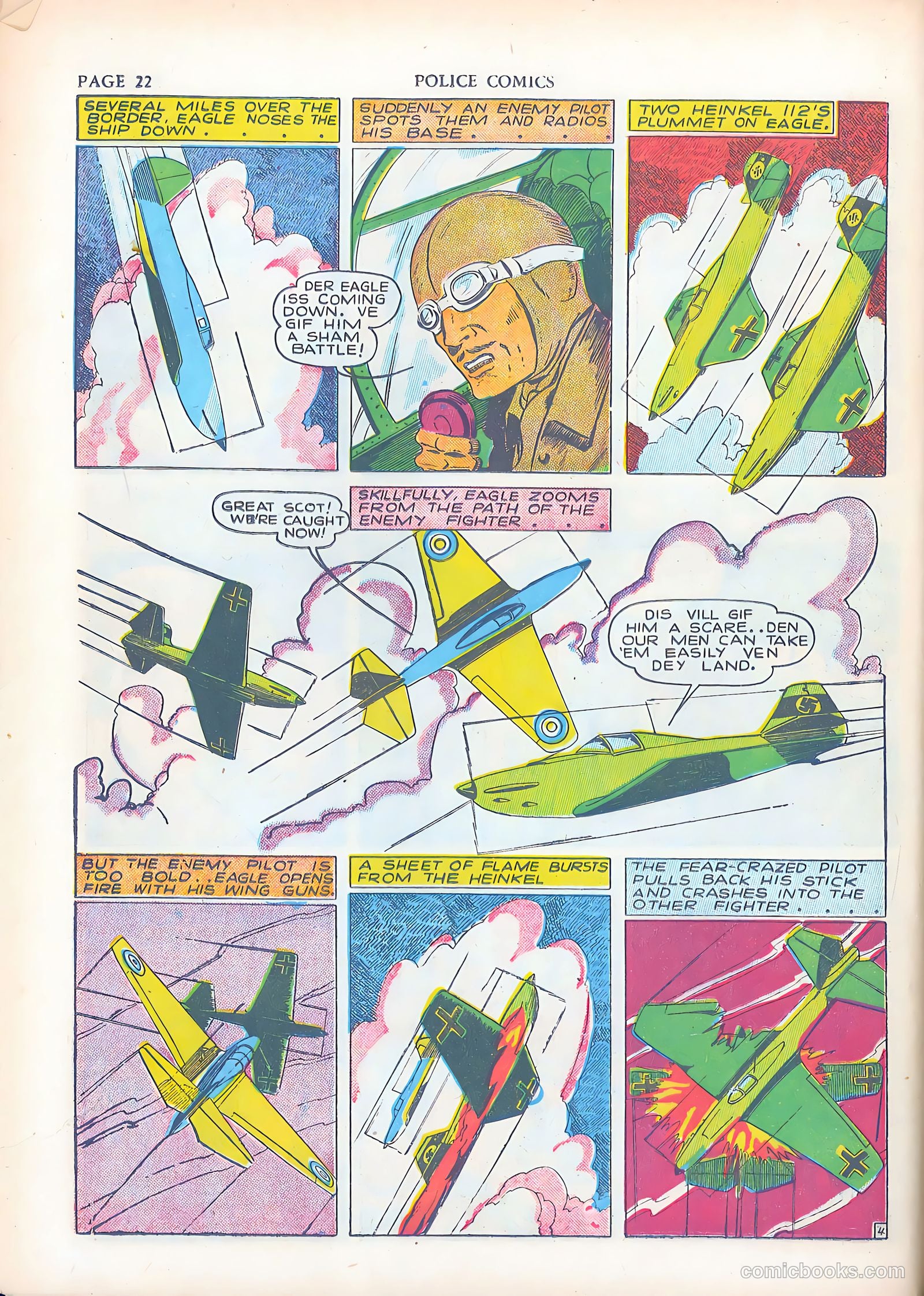 Police Comics #3 (1941) — page 24 of 68