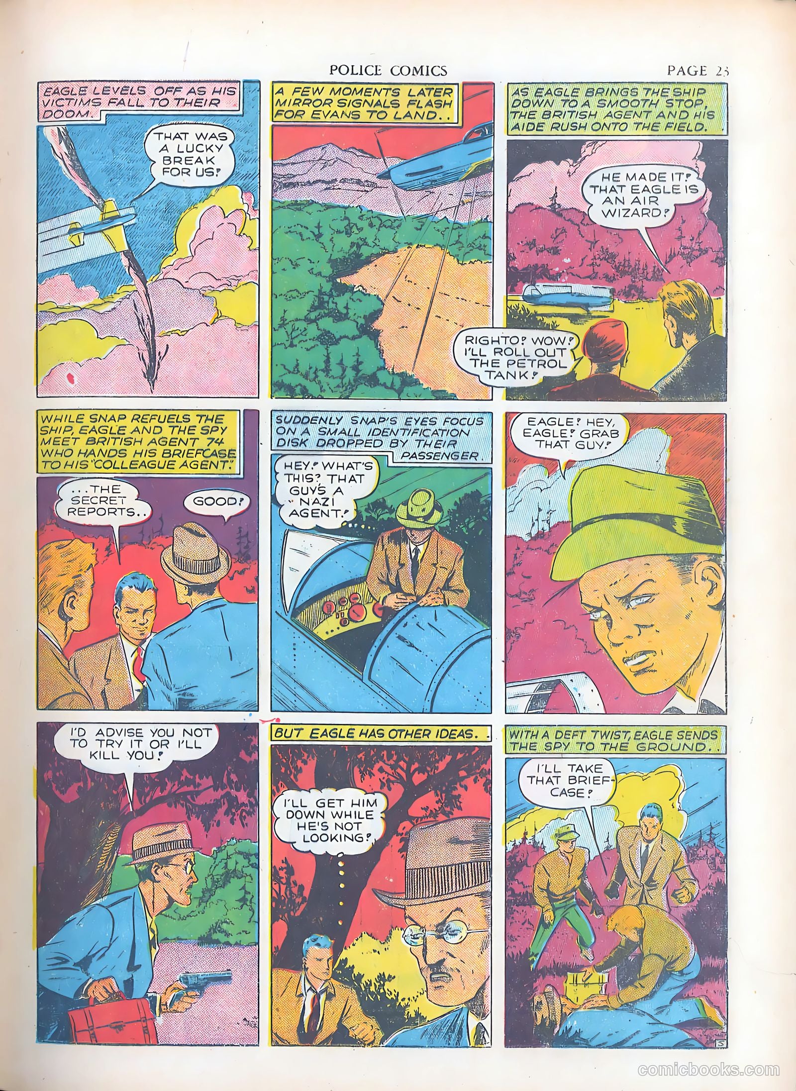 Police Comics #3 (1941) — page 25 of 68