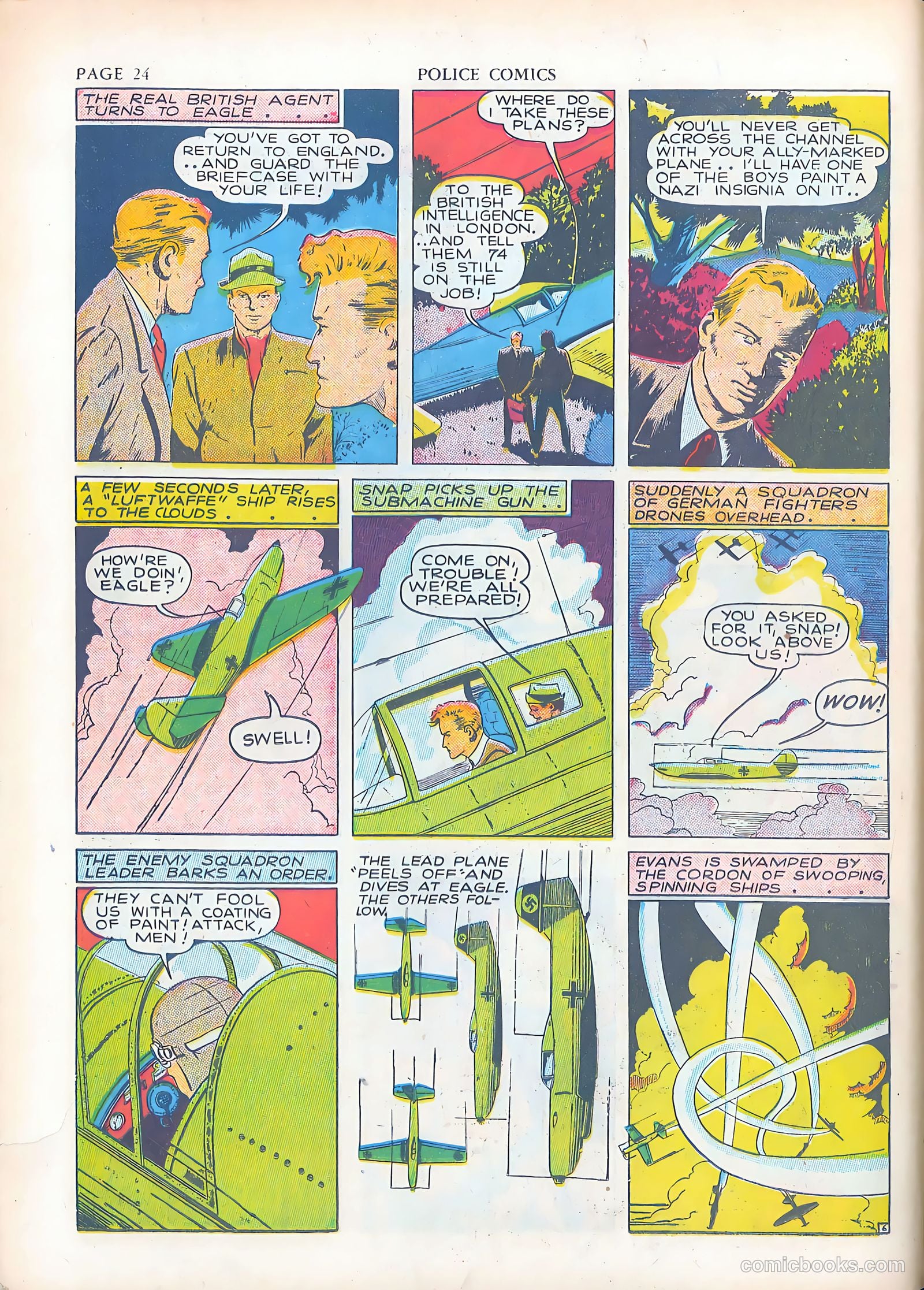Police Comics #3 (1941) — page 26 of 68