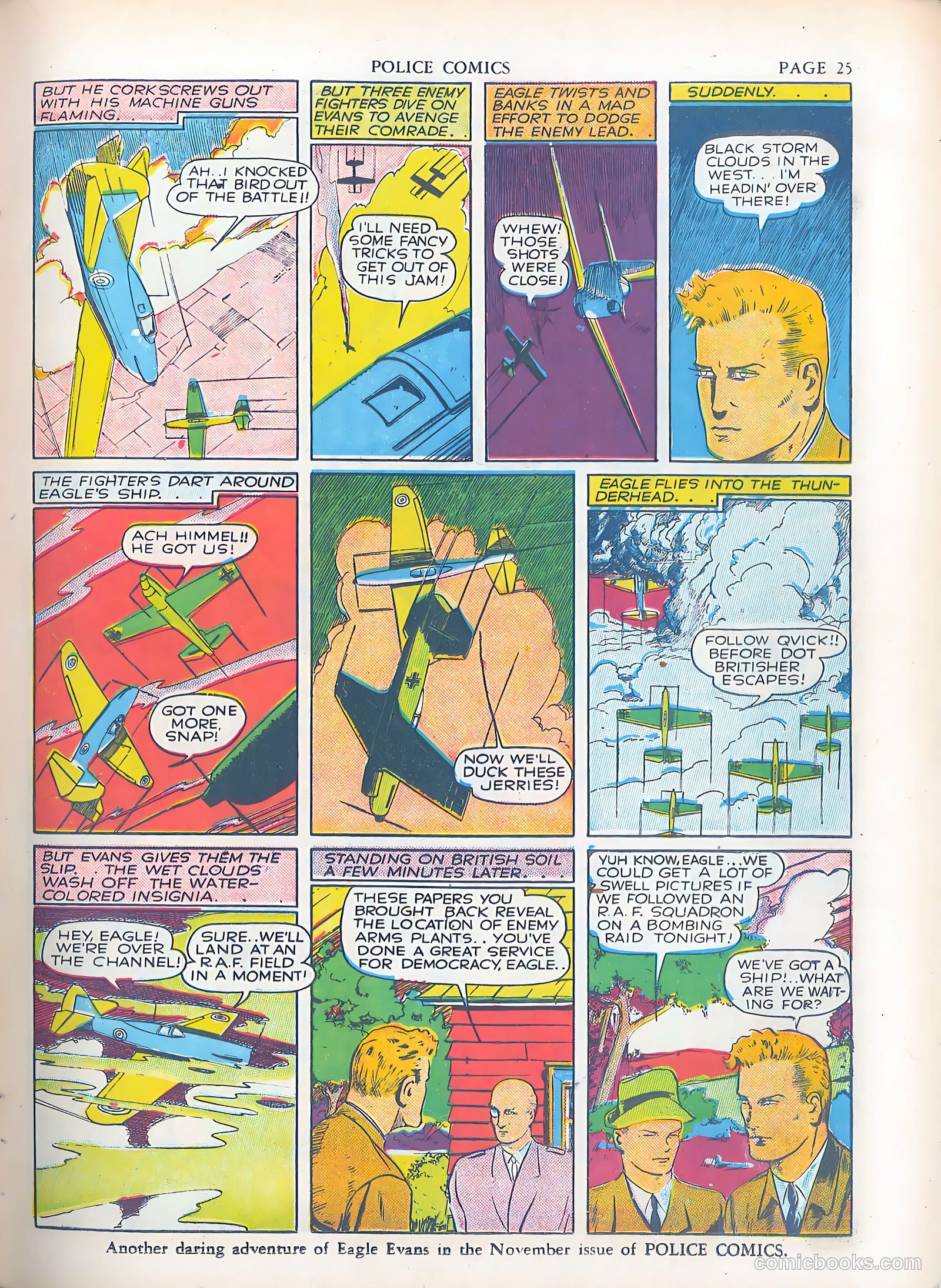 Police Comics #3 (1941) — page 27 of 68