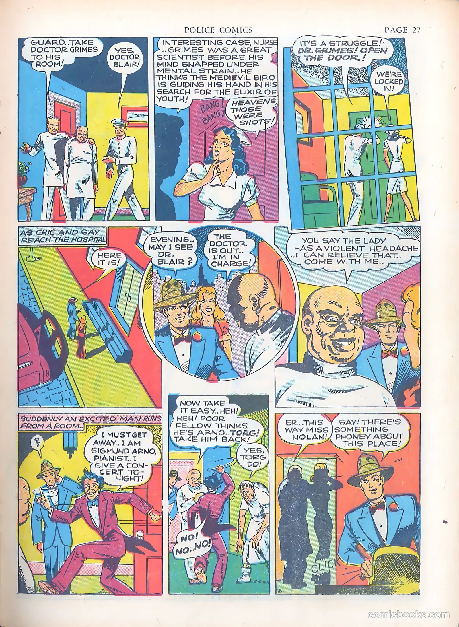 Police Comics #3 (1941) — page 29 of 68