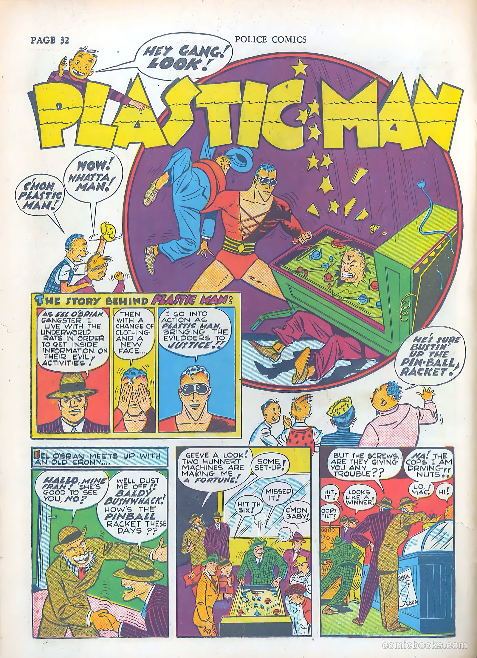 Police Comics #3 (1941) — page 34 of 68