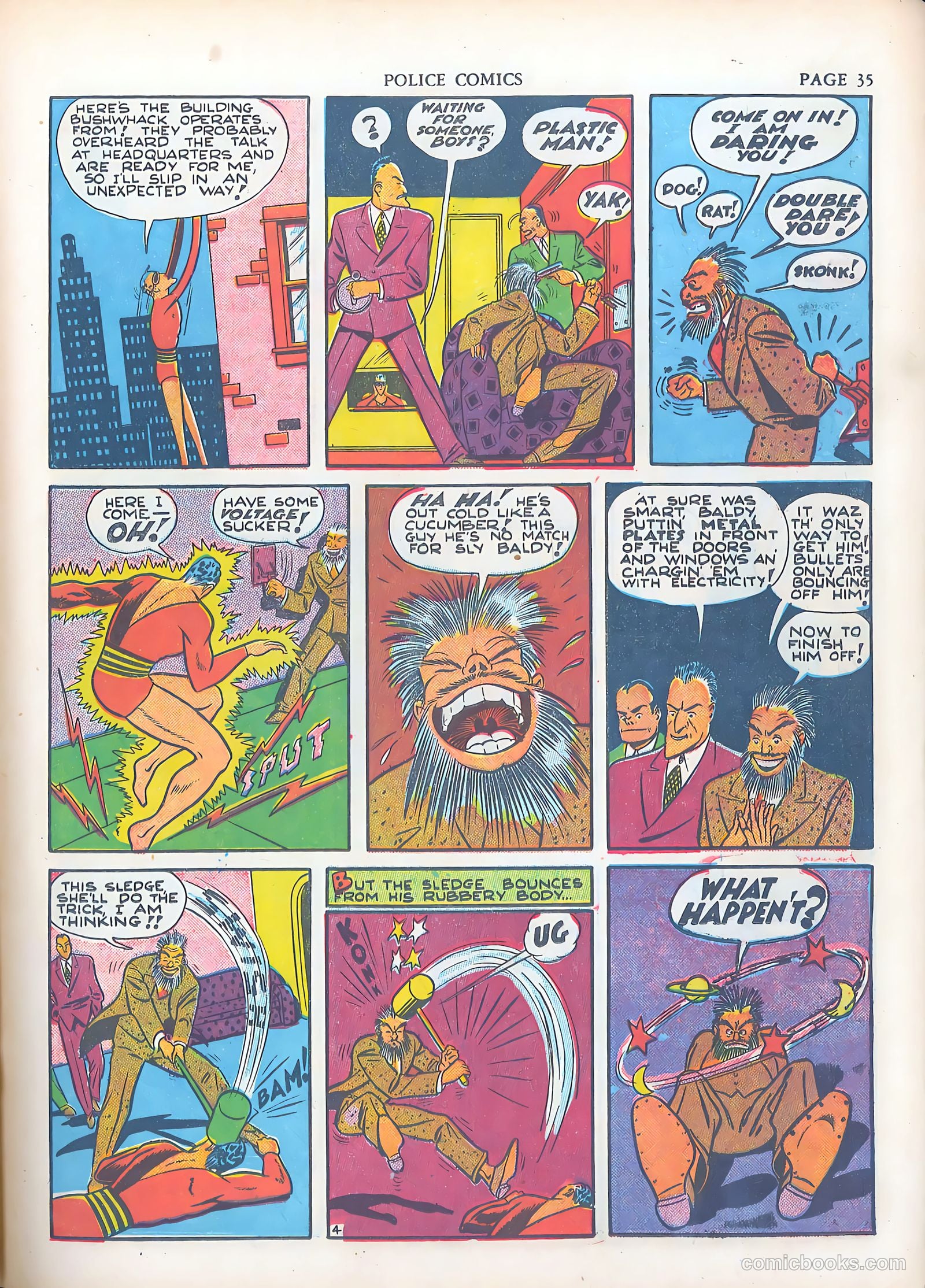 Police Comics #3 (1941) — page 37 of 68
