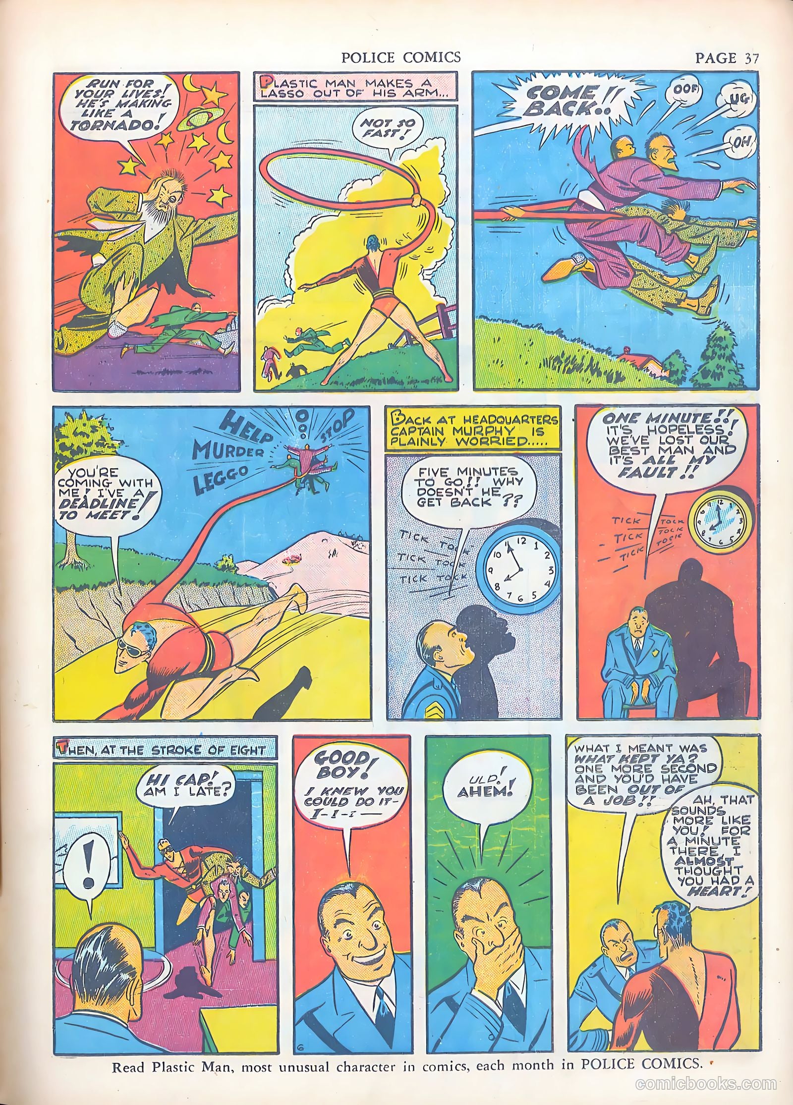 Police Comics #3 (1941) — page 39 of 68