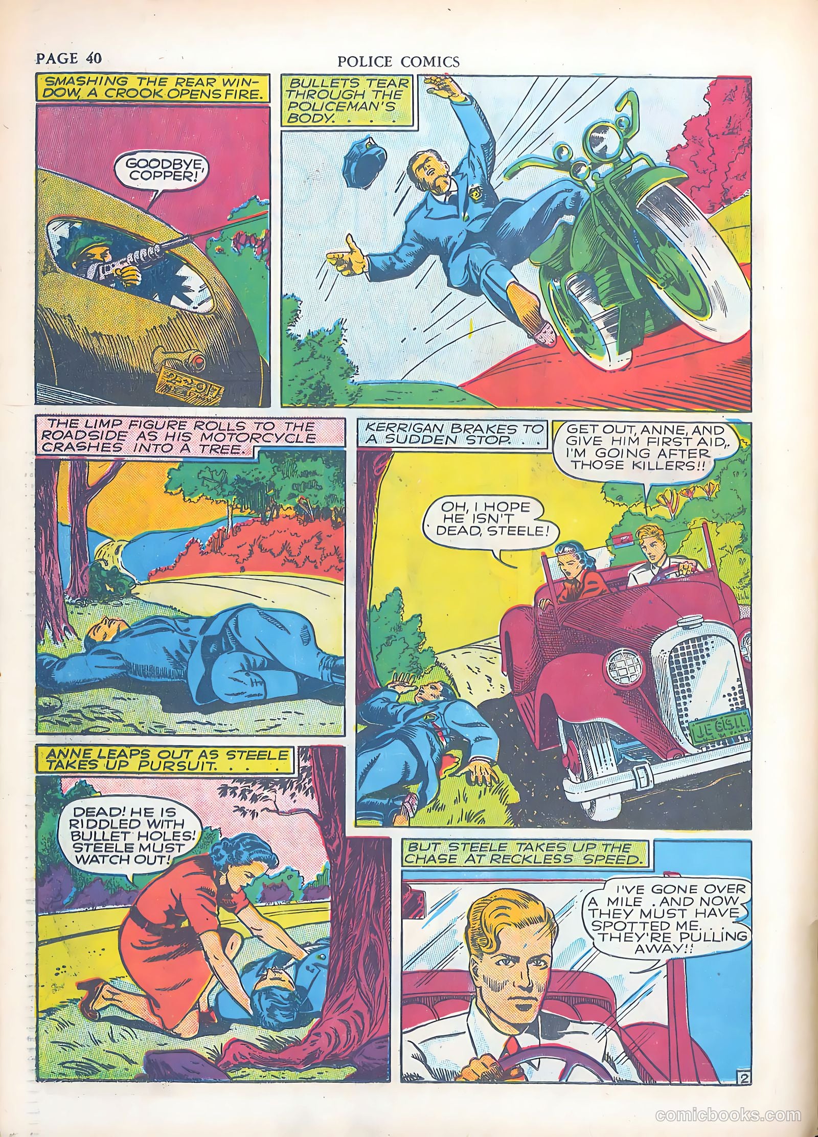 Police Comics #3 (1941) — page 42 of 68