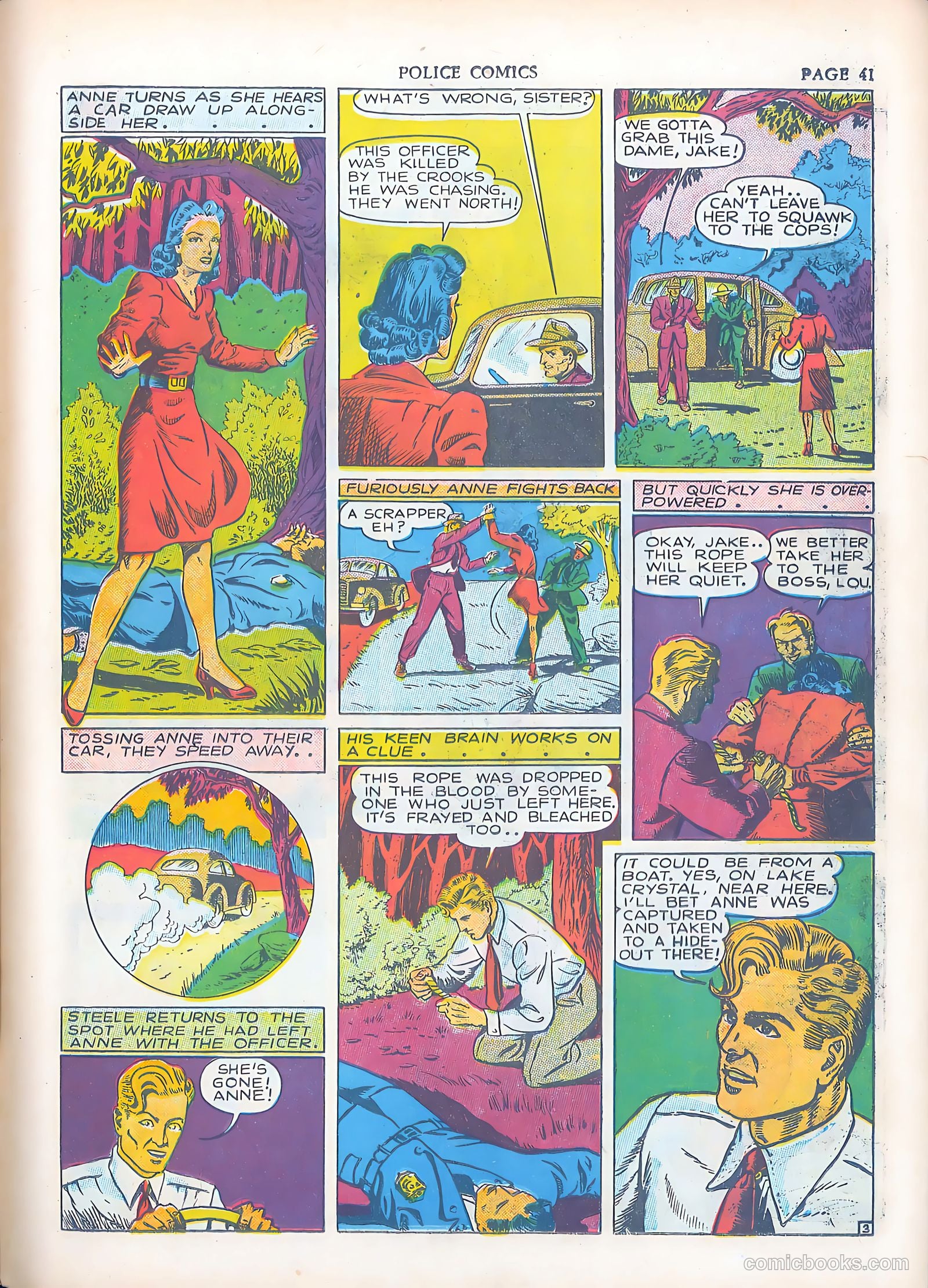 Police Comics #3 (1941) — page 43 of 68