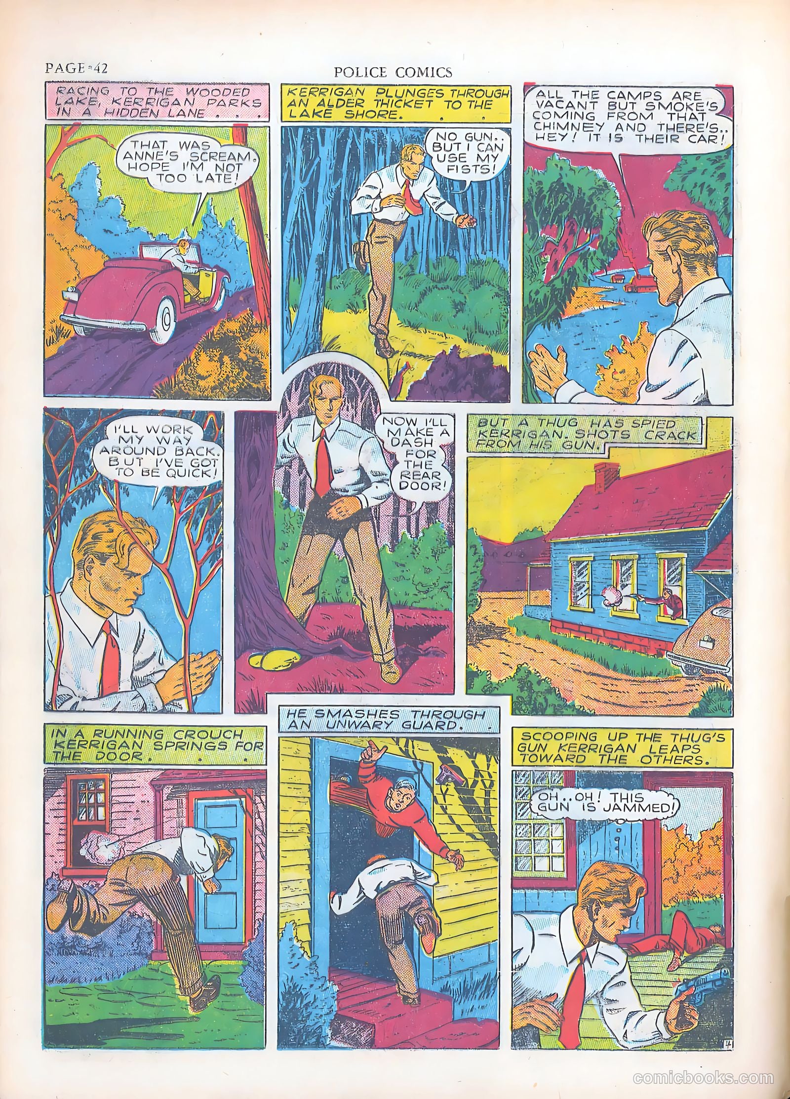 Police Comics #3 (1941) — page 44 of 68