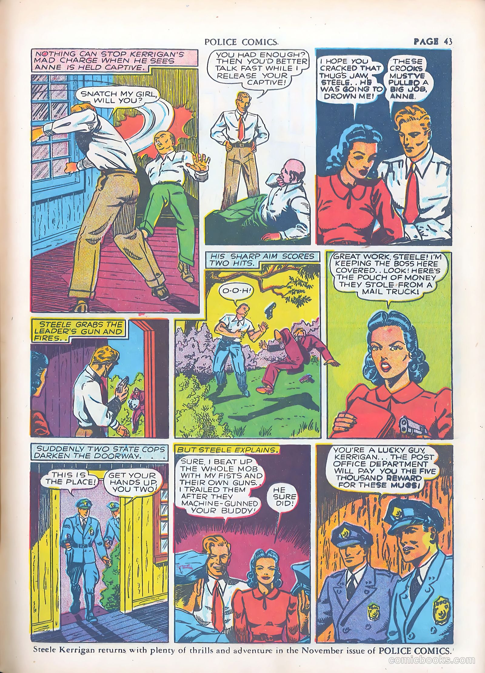 Police Comics #3 (1941) — page 45 of 68