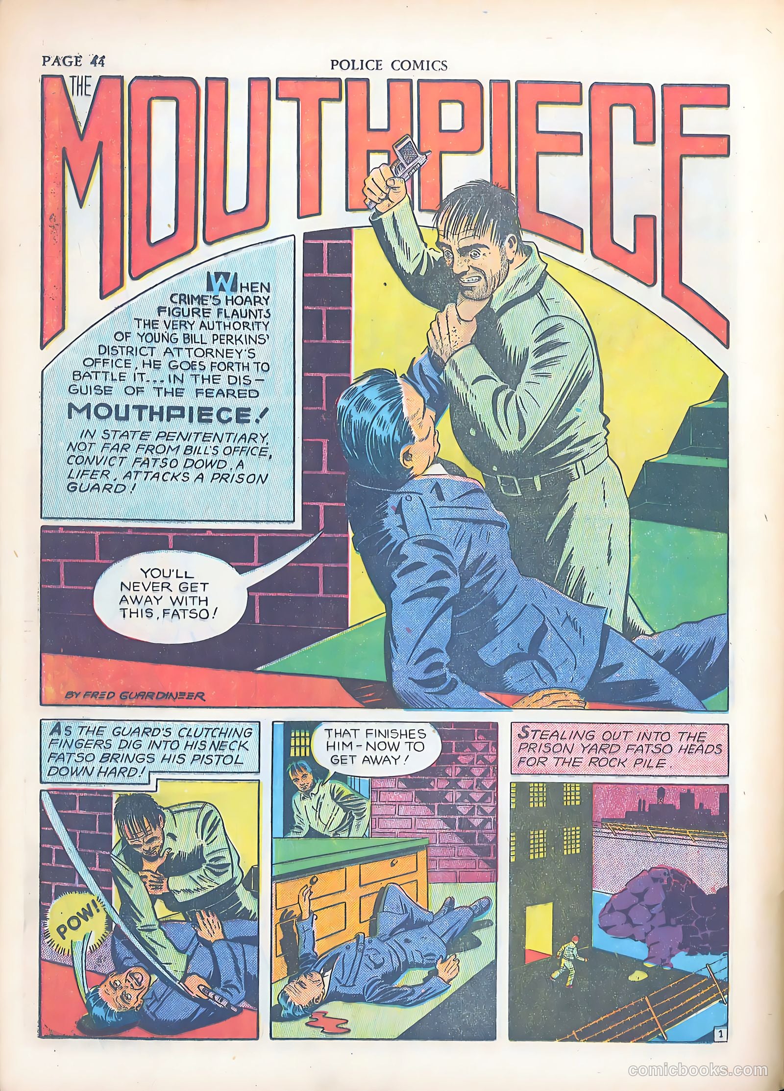 Police Comics #3 (1941) — page 46 of 68