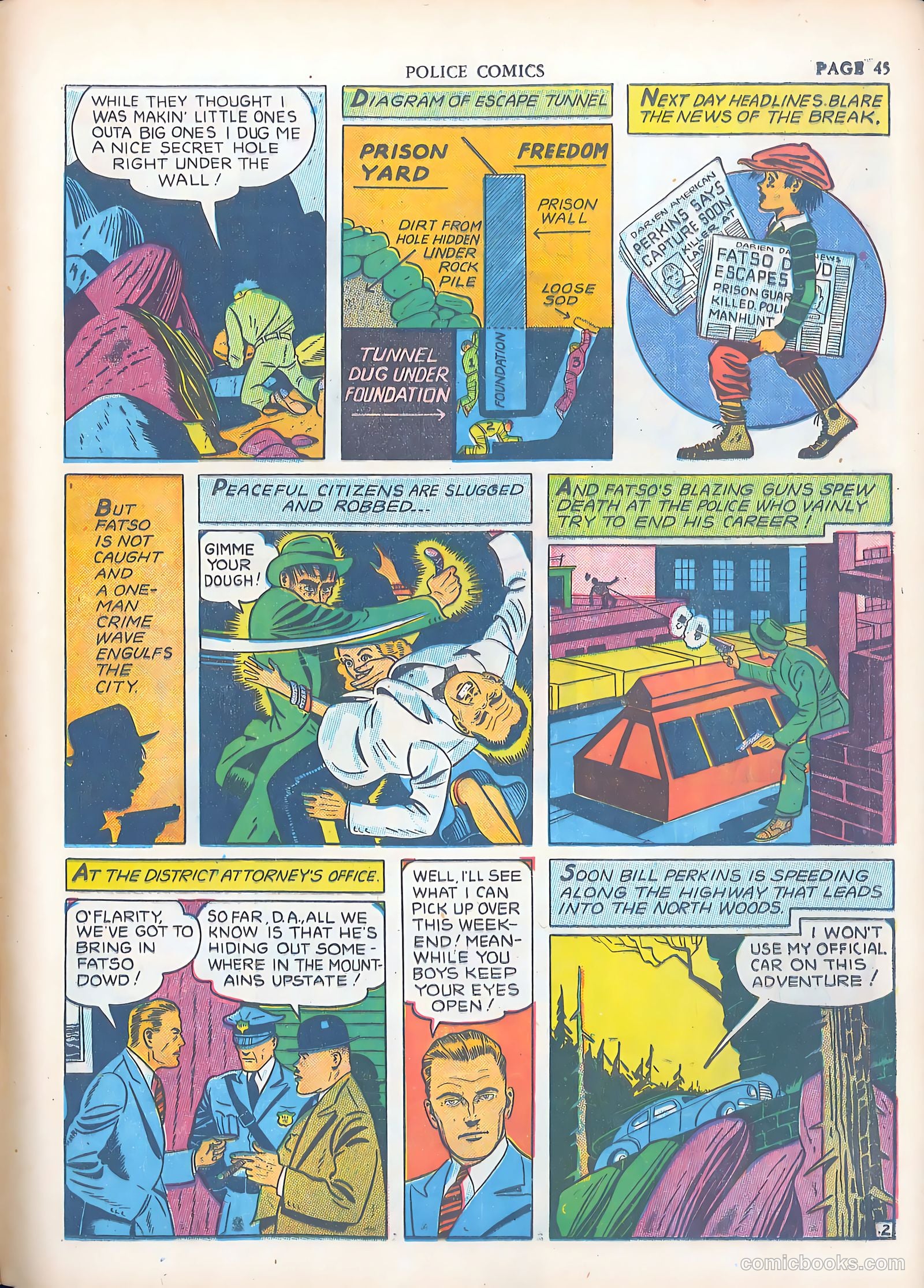 Police Comics #3 (1941) — page 47 of 68