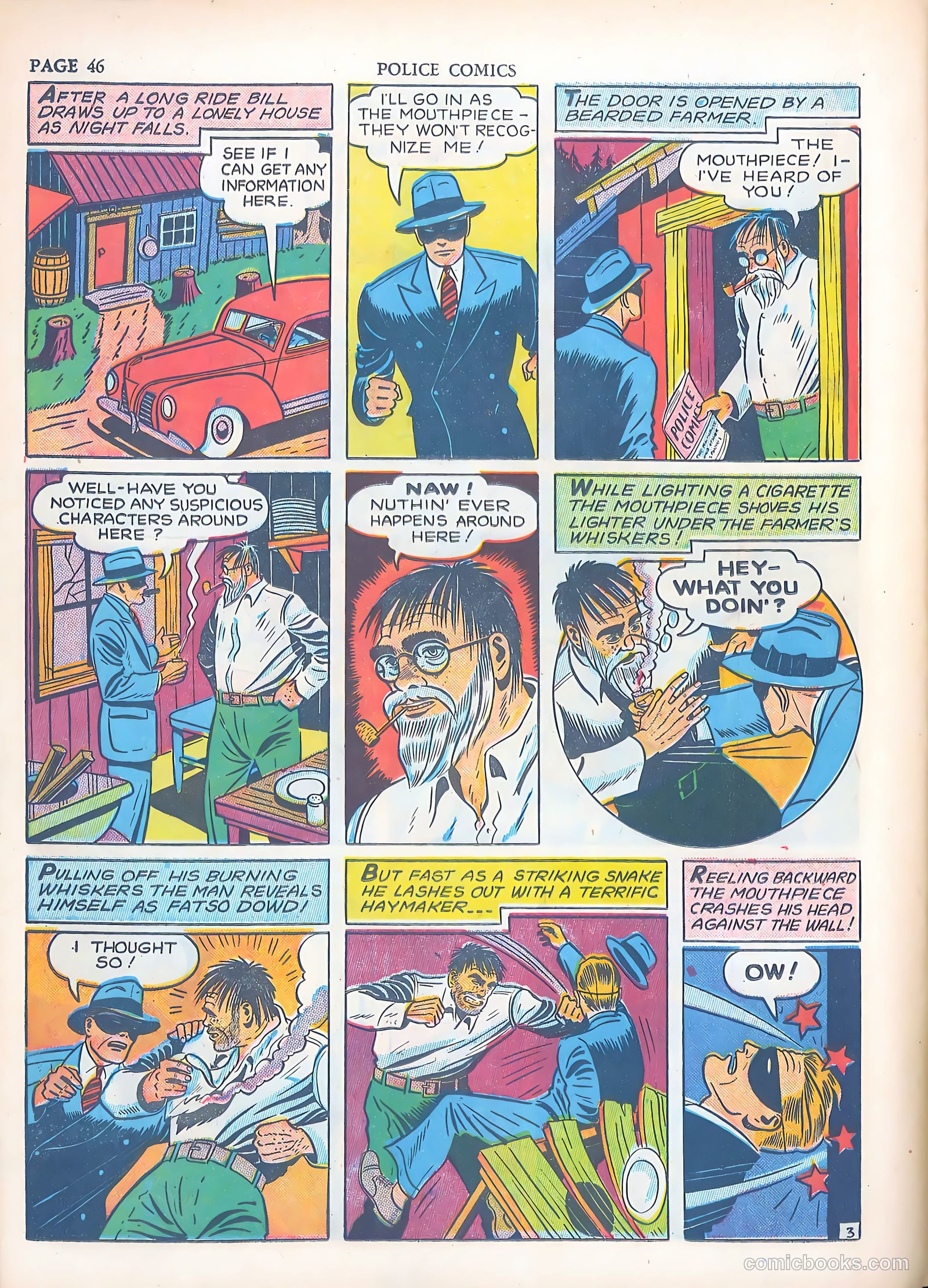 Police Comics #3 (1941) — page 48 of 68
