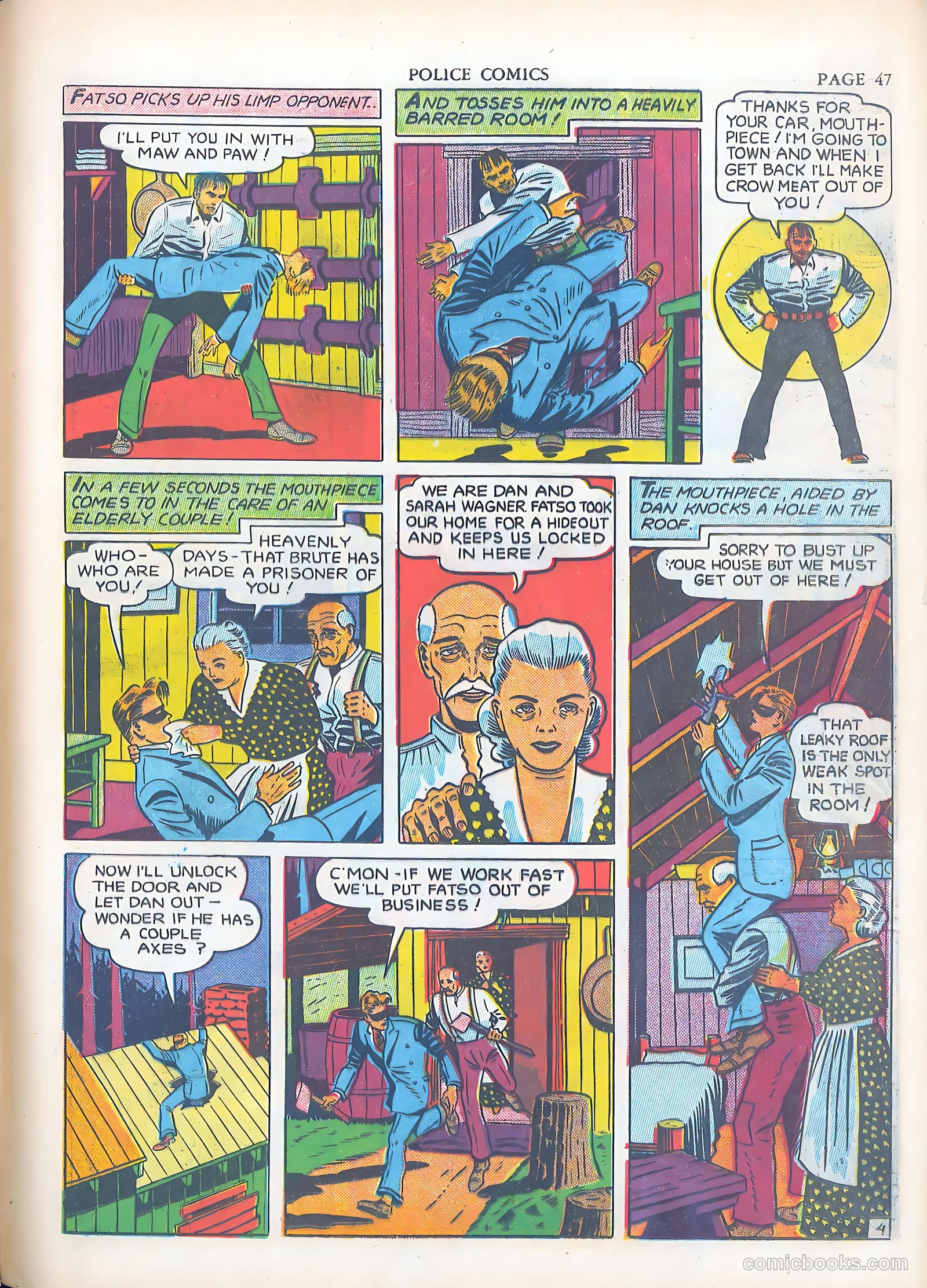 Police Comics #3 (1941) — page 49 of 68