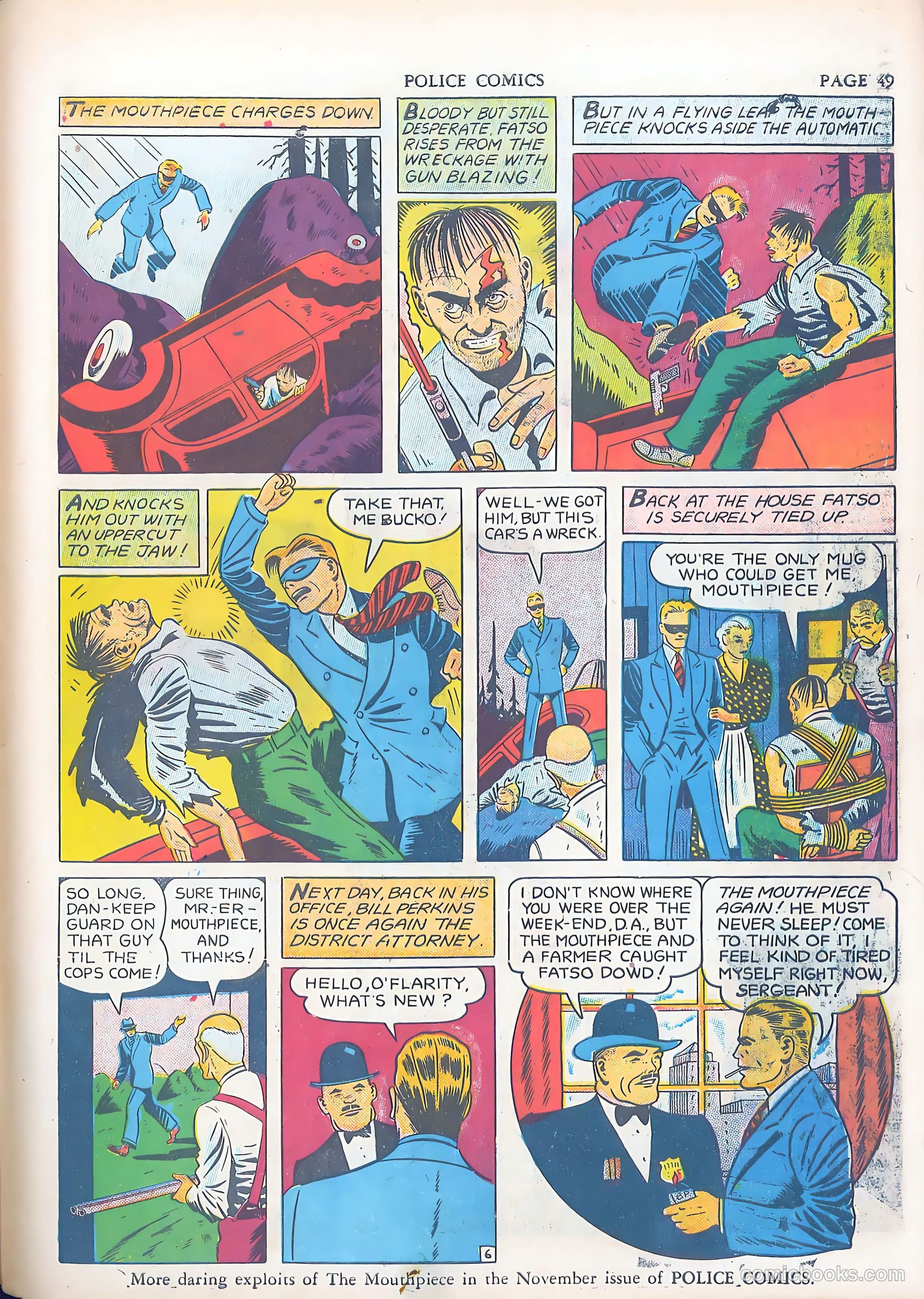 Police Comics #3 (1941) — page 51 of 68