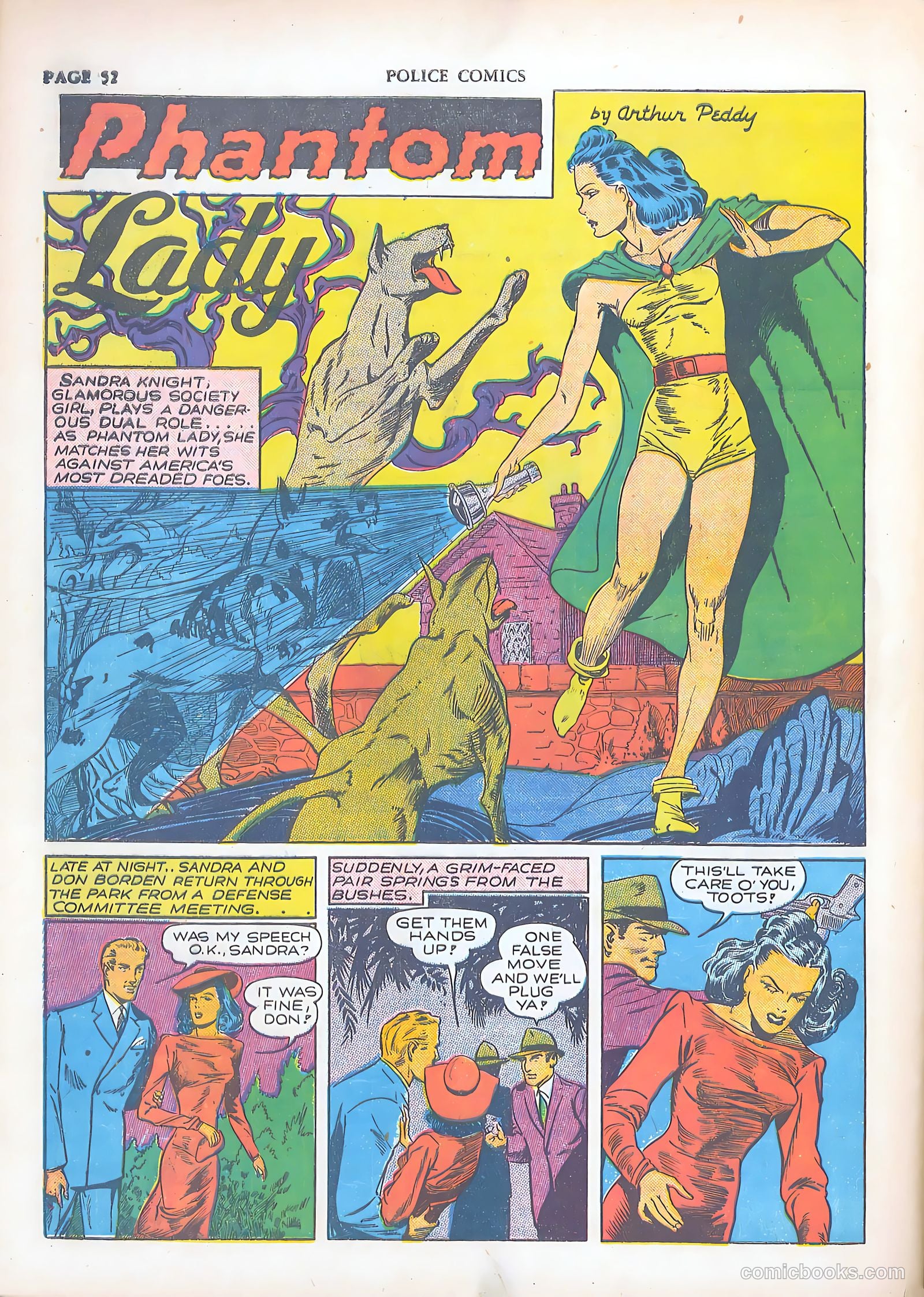 Police Comics #3 (1941) — page 54 of 68