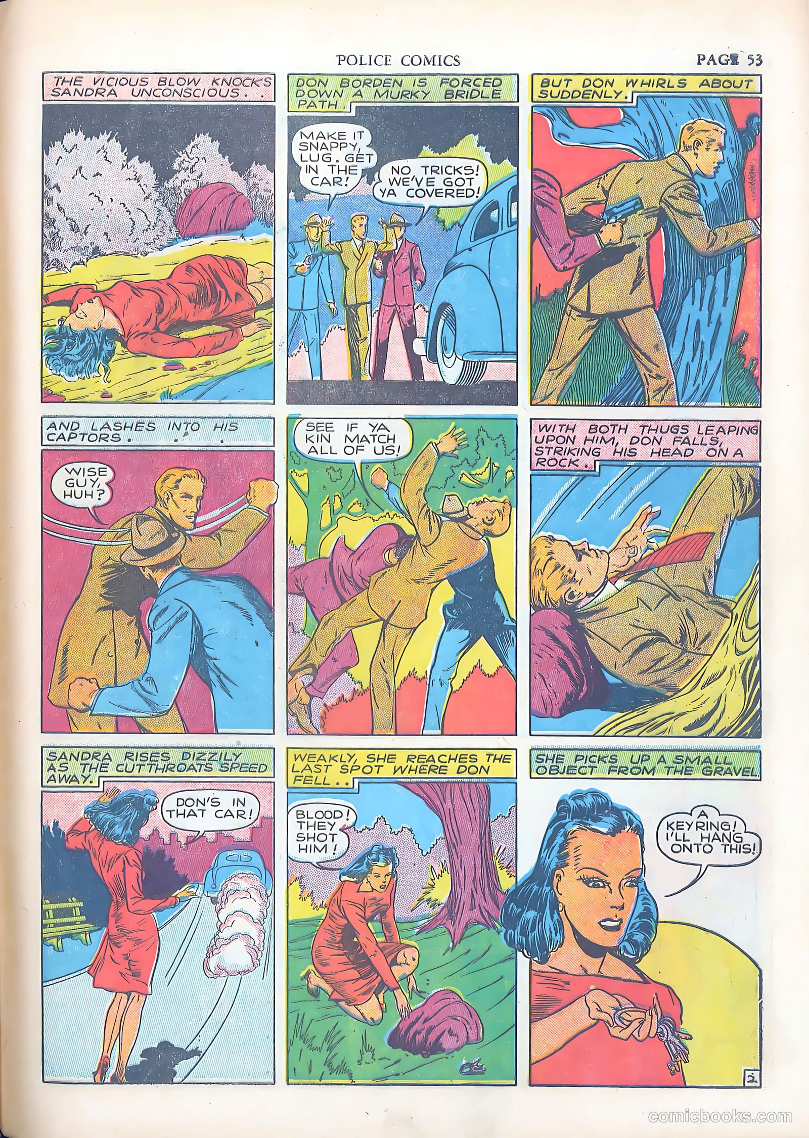 Police Comics #3 (1941) — page 55 of 68