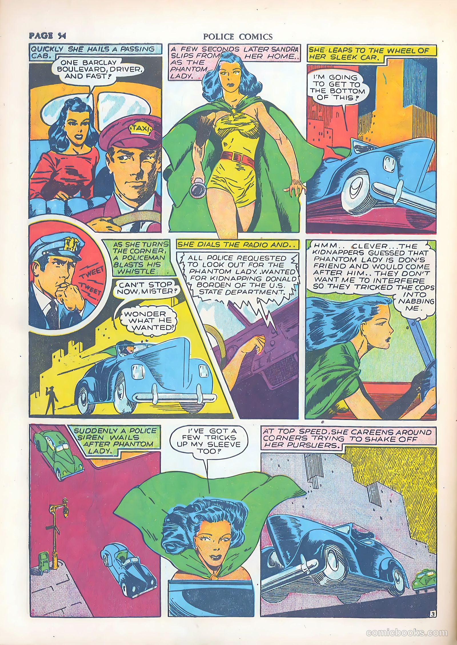 Police Comics #3 (1941) — page 56 of 68