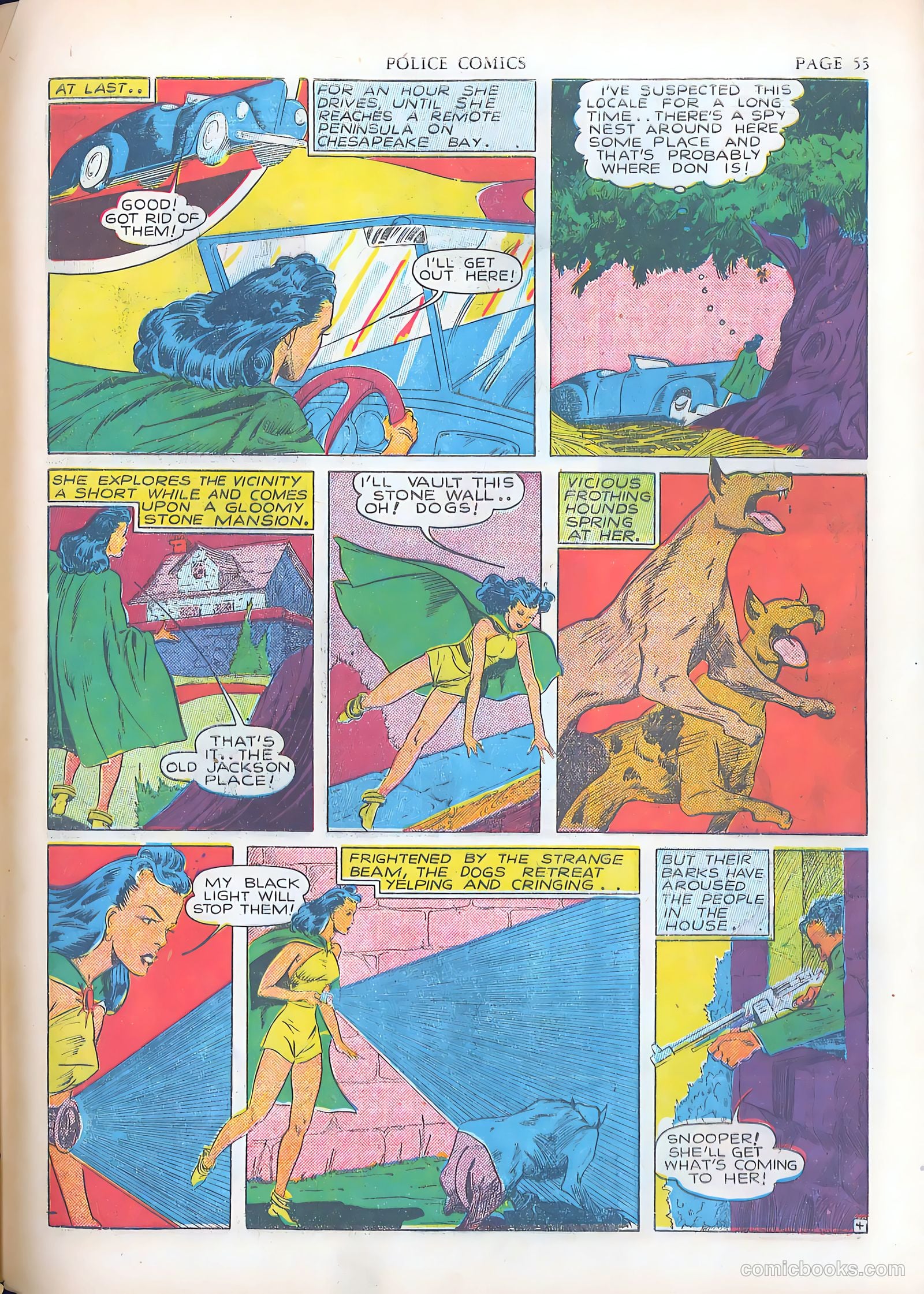 Police Comics #3 (1941) — page 57 of 68