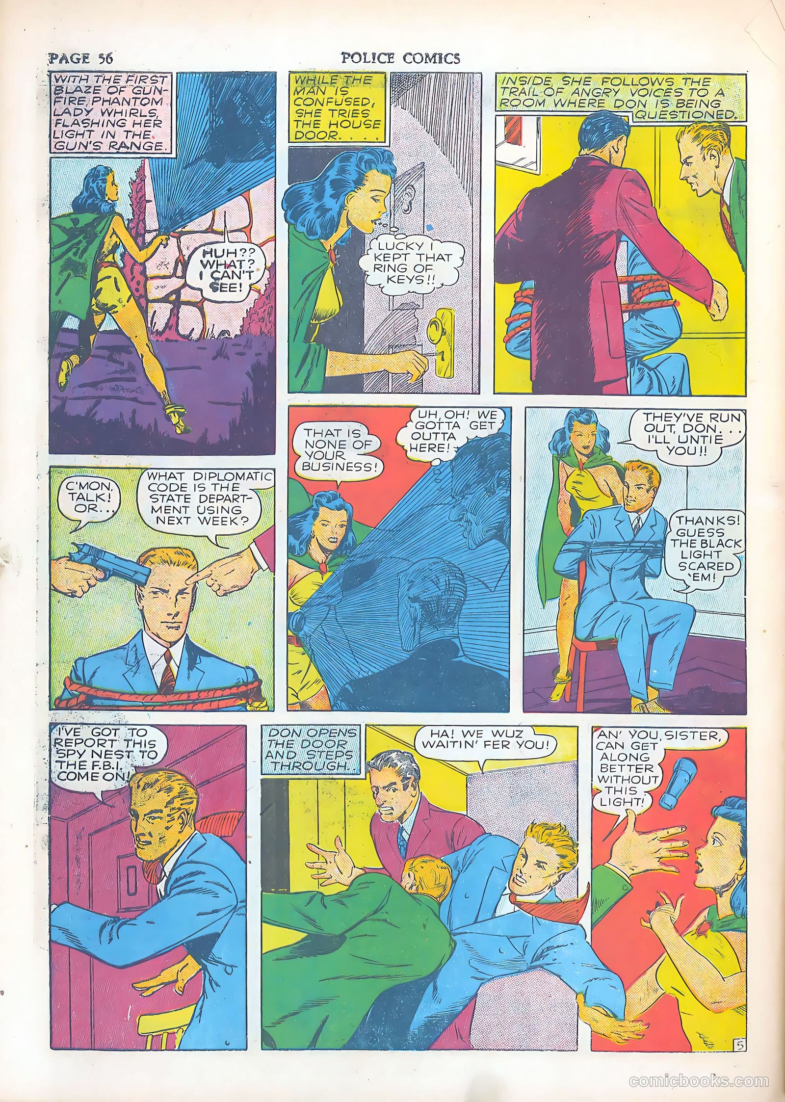 Police Comics #3 (1941) — page 58 of 68