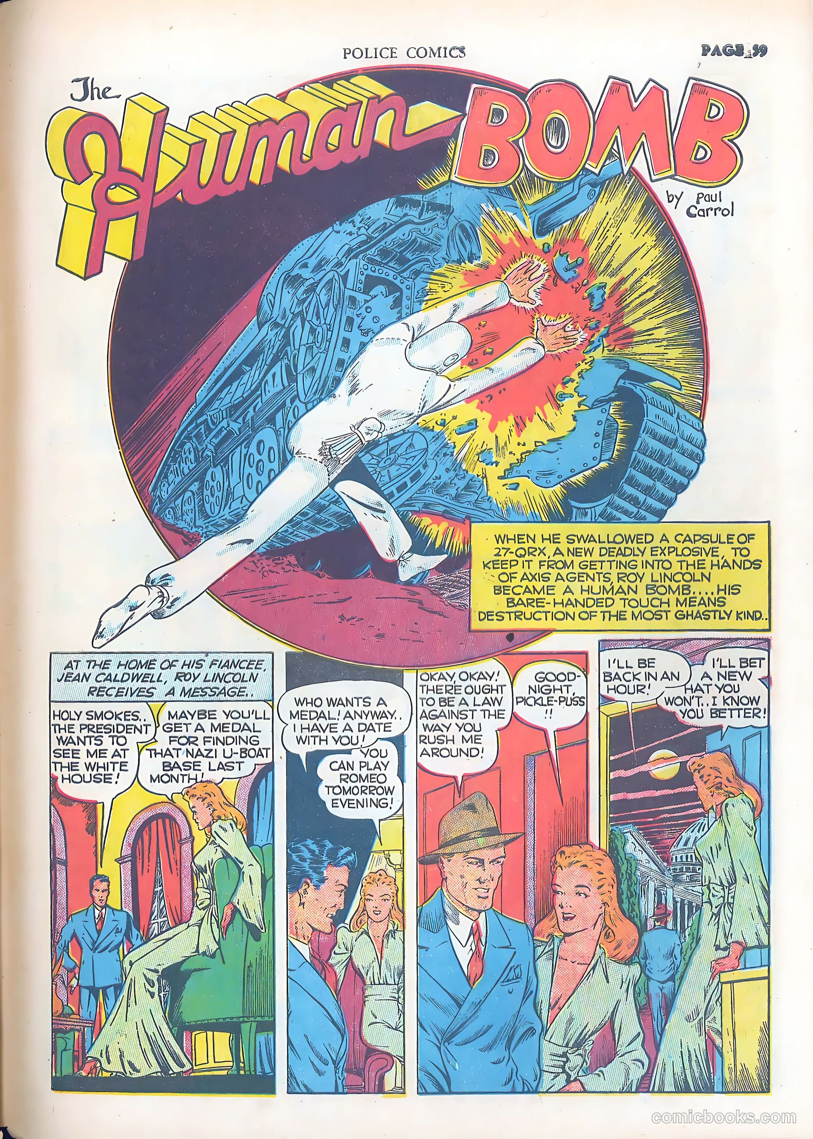 Police Comics #3 (1941) — page 61 of 68