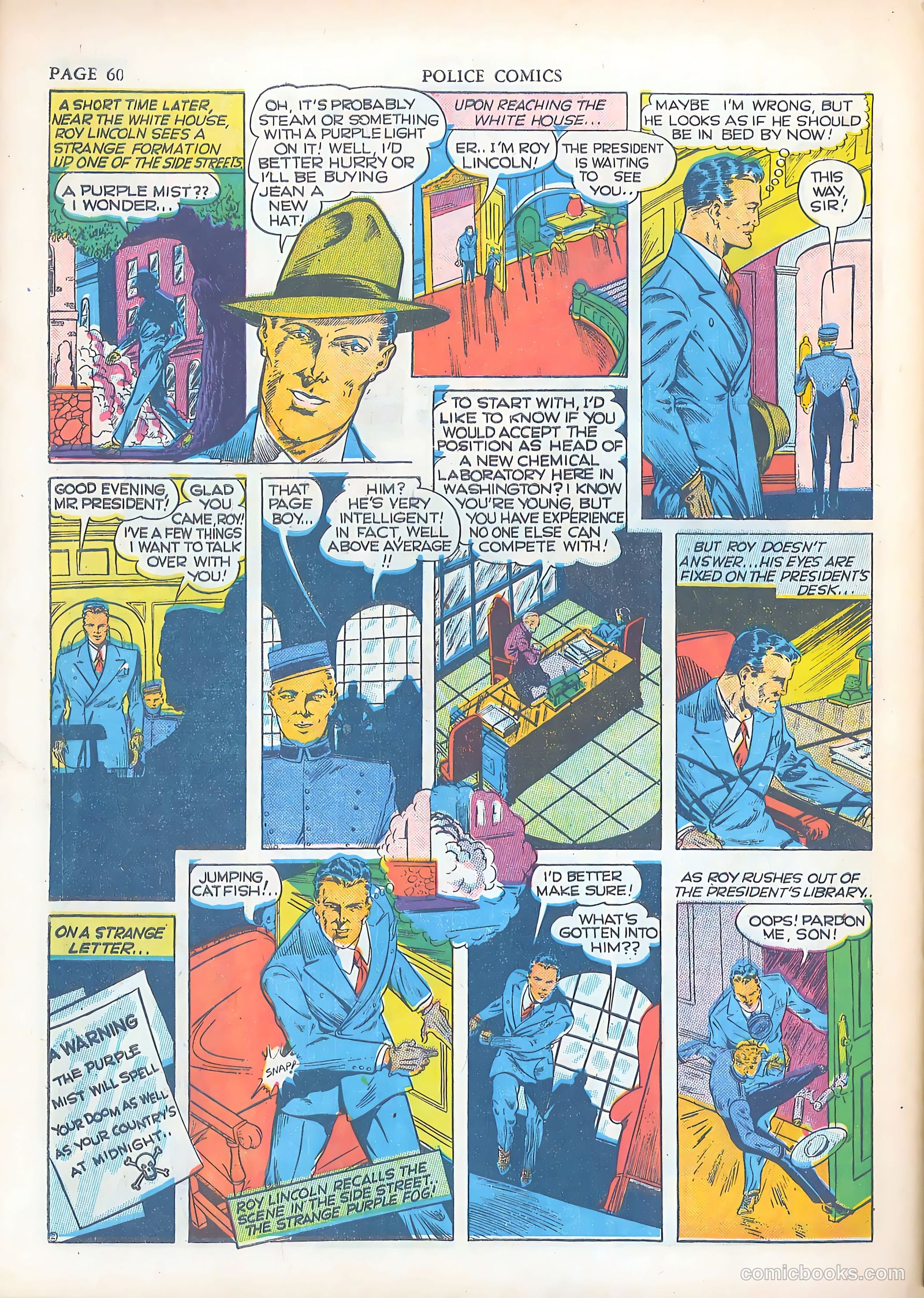 Police Comics #3 (1941) — page 62 of 68