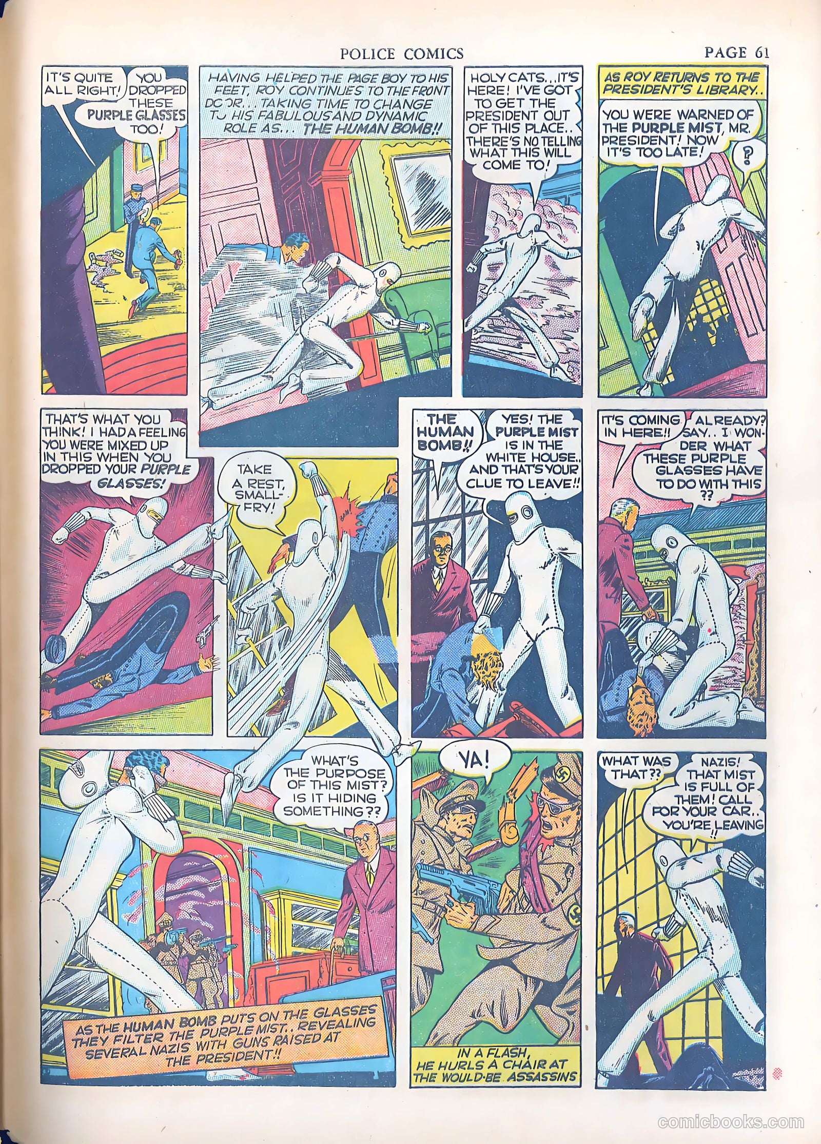 Police Comics #3 (1941) — page 63 of 68