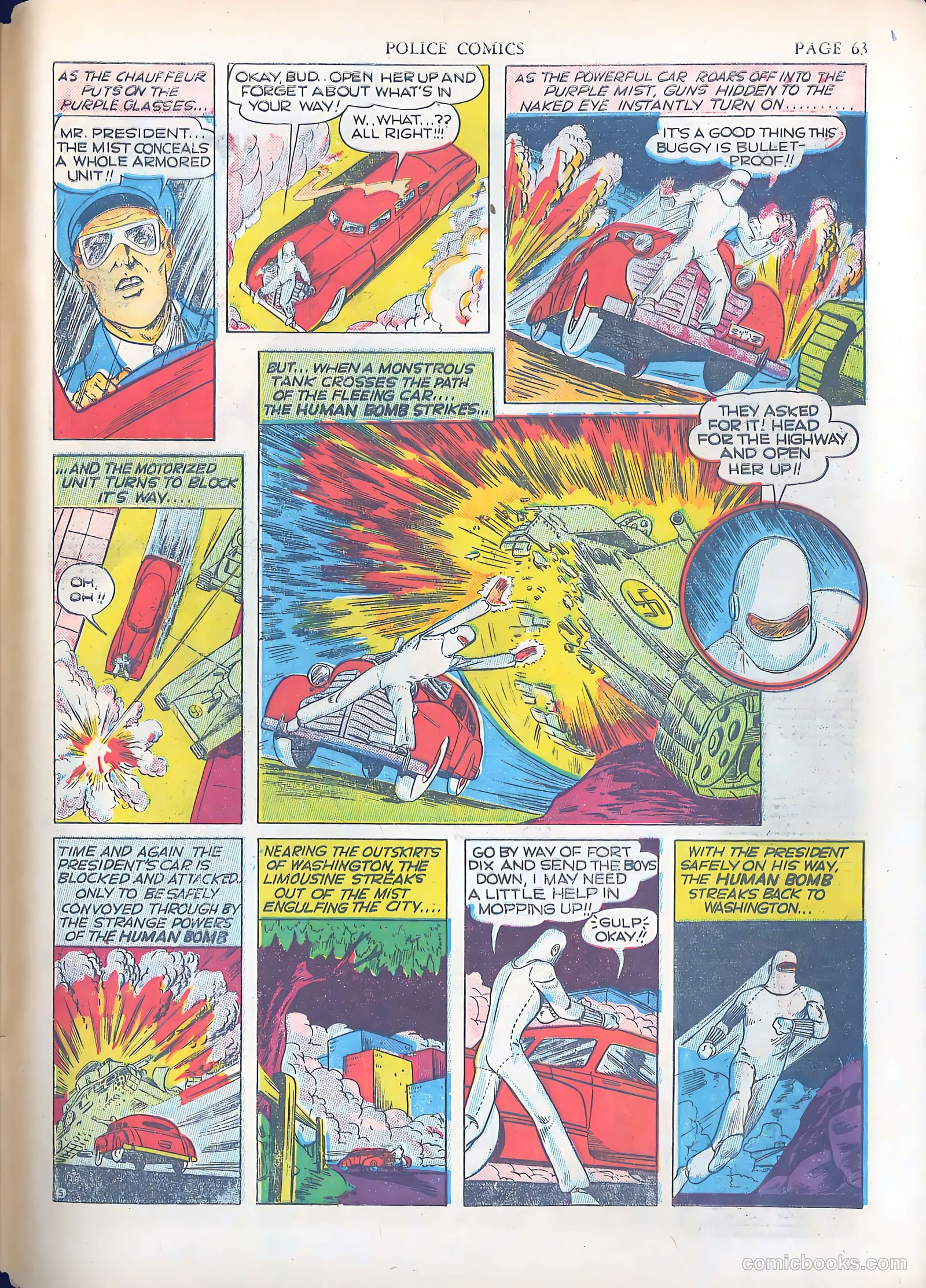 Police Comics #3 (1941) — page 65 of 68