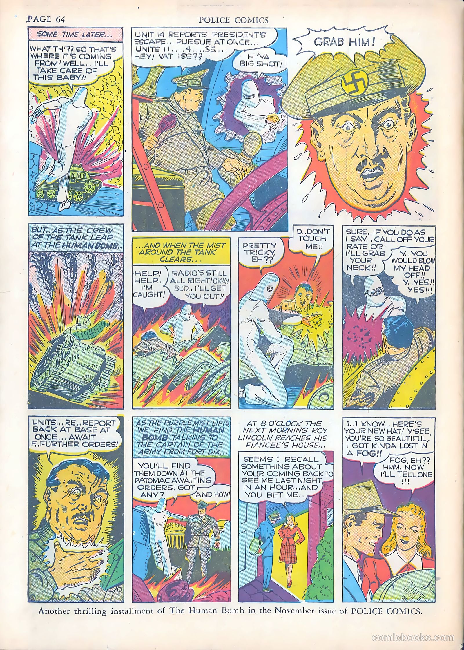 Police Comics #3 (1941) — page 66 of 68