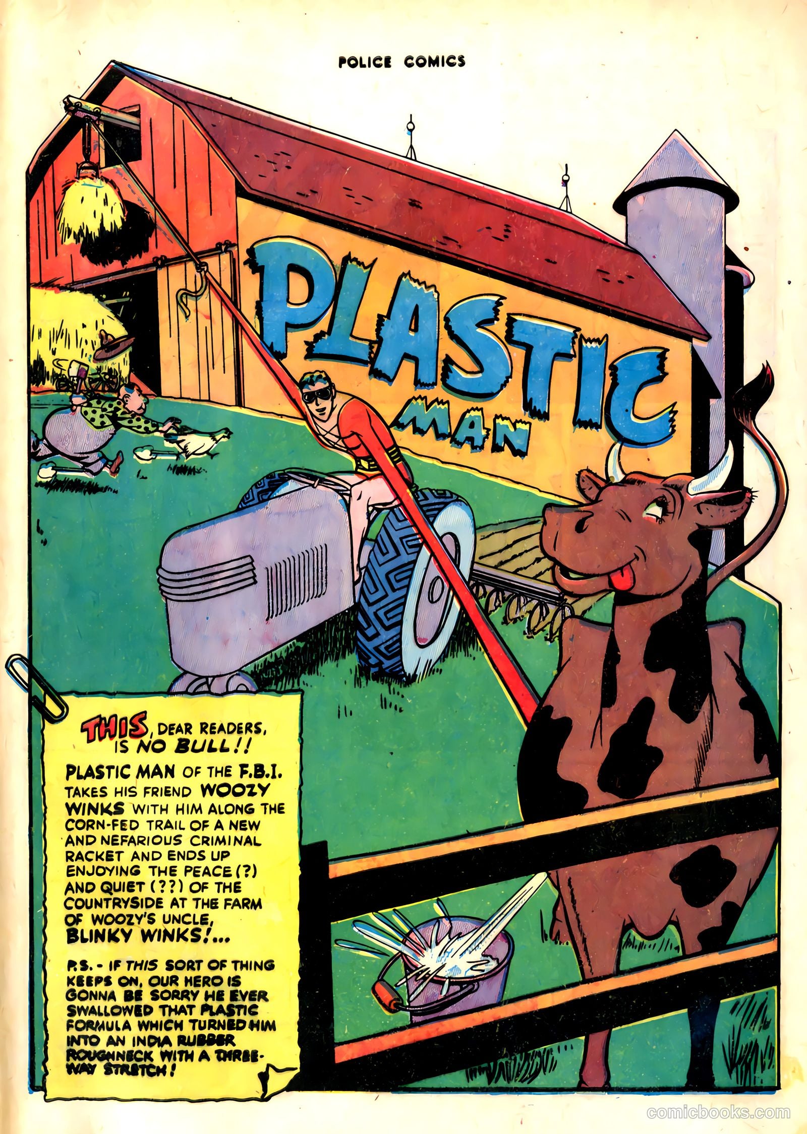 Police Comics #30 (1944) — page 3 of 60