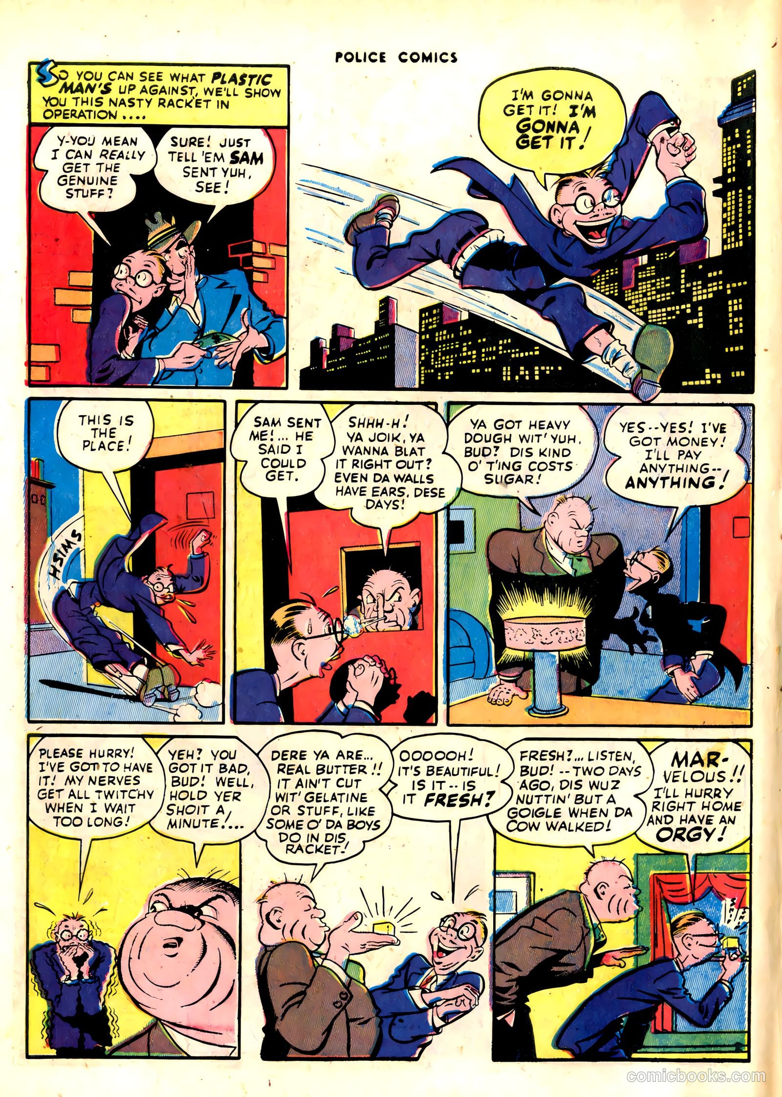Police Comics #30 (1944) — page 4 of 60