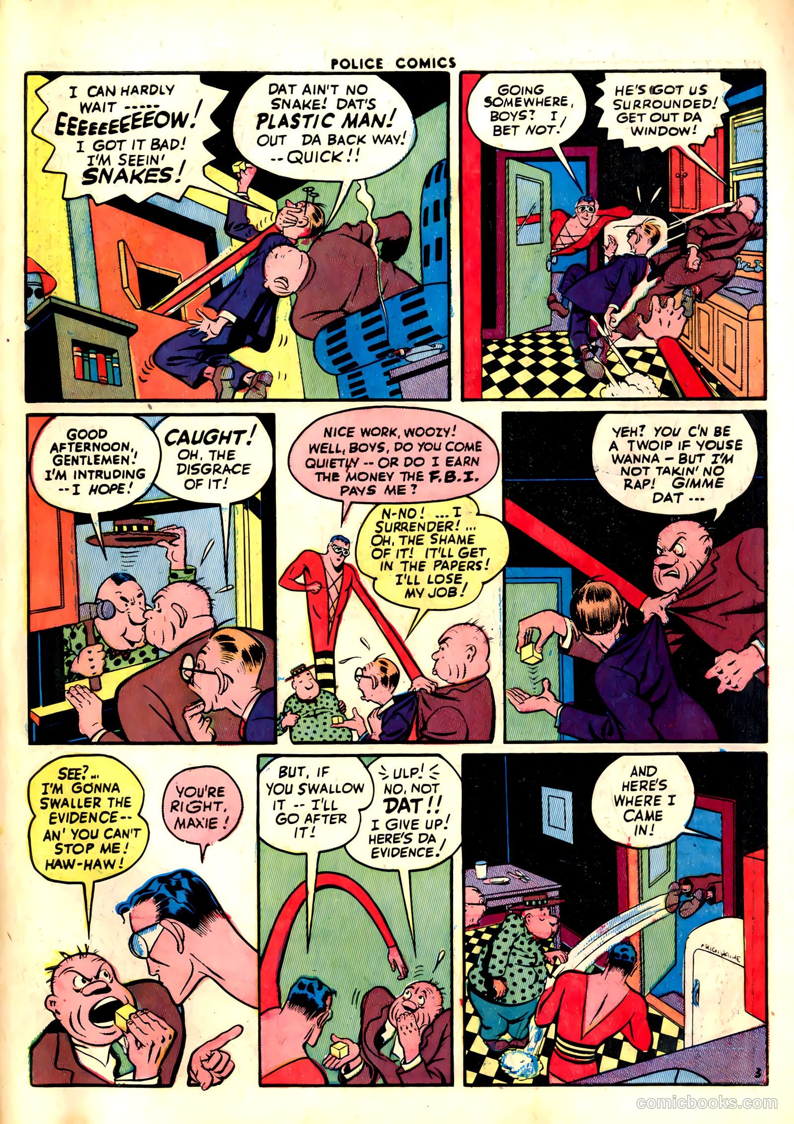 Police Comics #30 (1944) — page 5 of 60