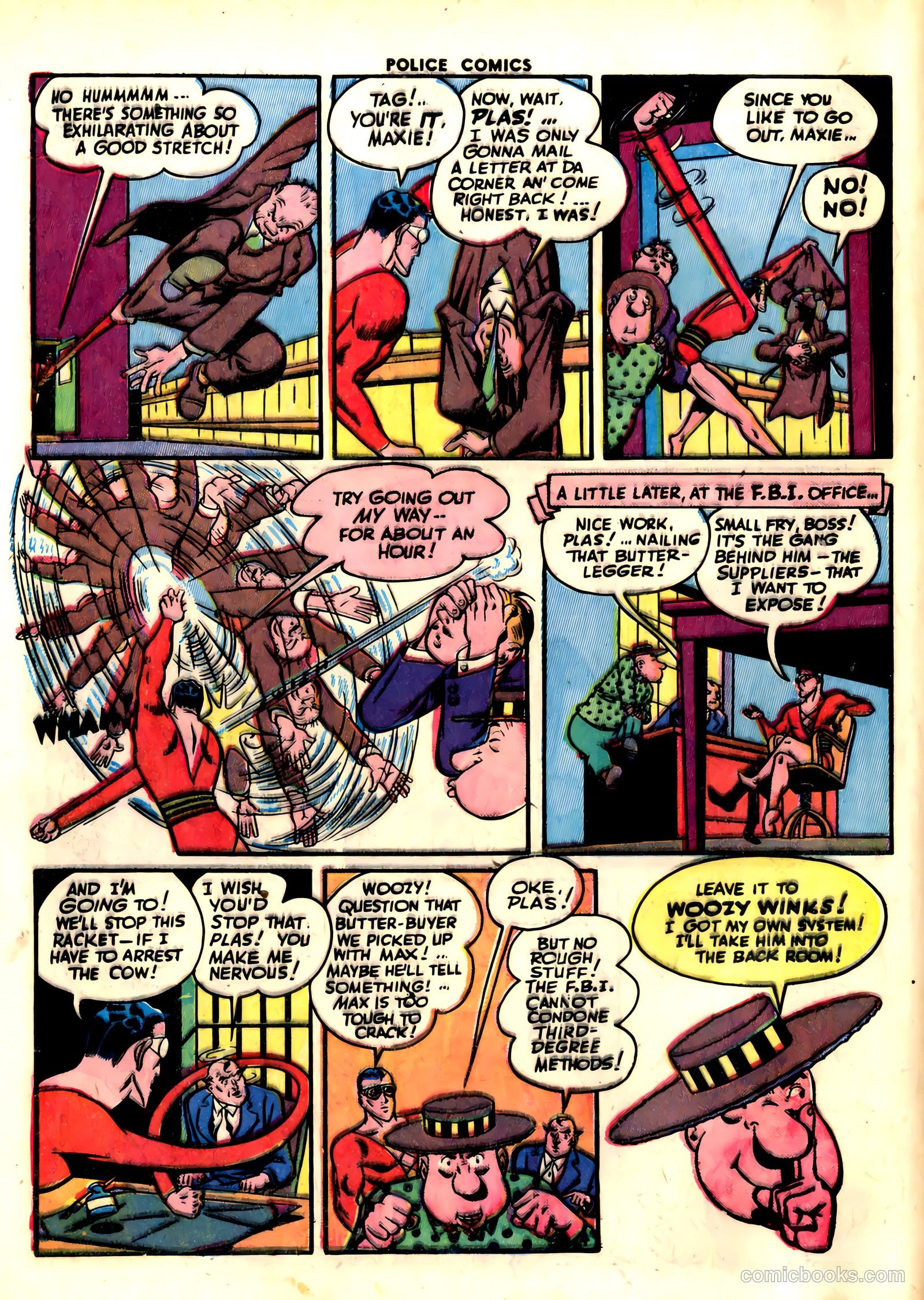 Police Comics #30 (1944) — page 6 of 60