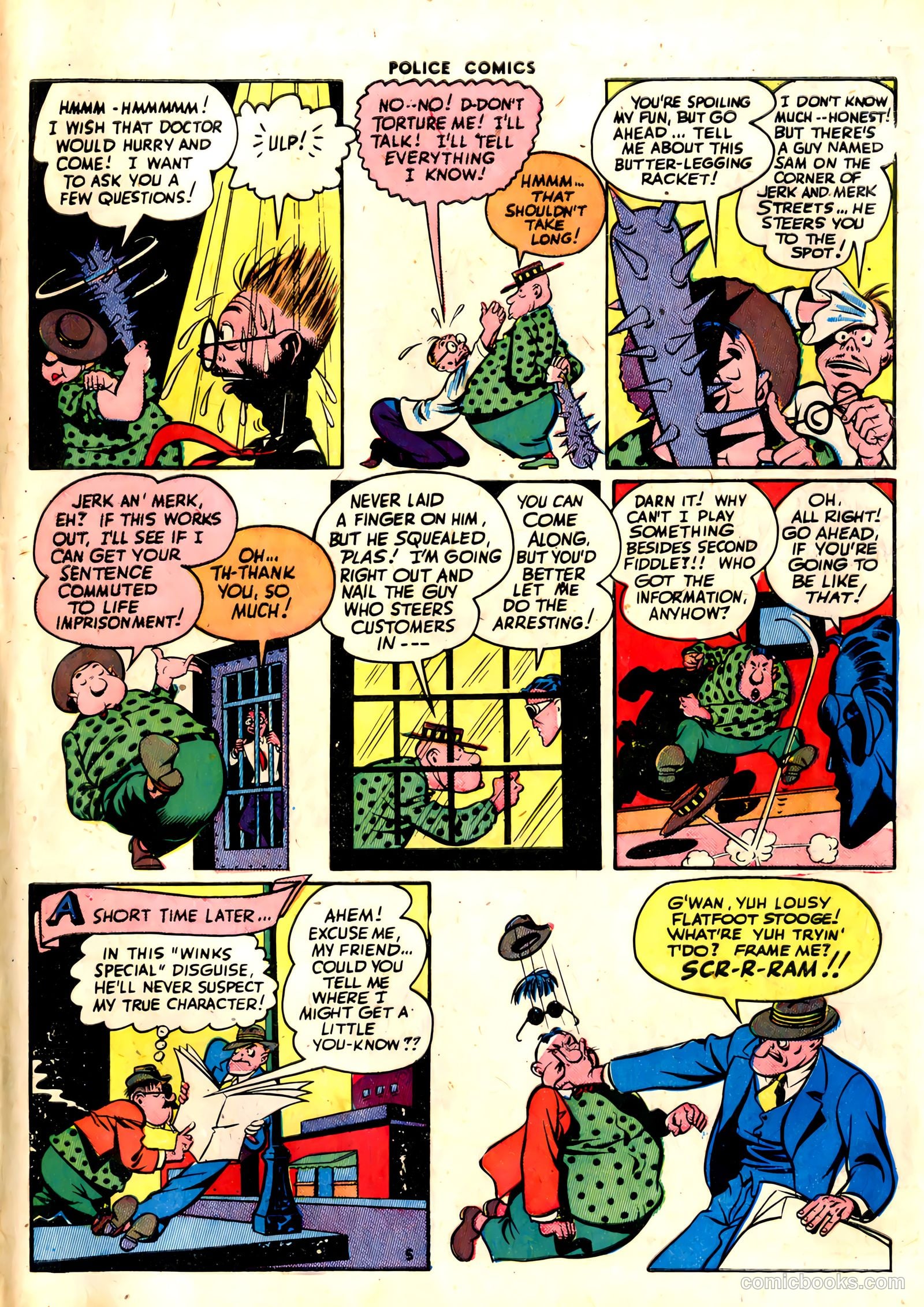 Police Comics #30 (1944) — page 7 of 60